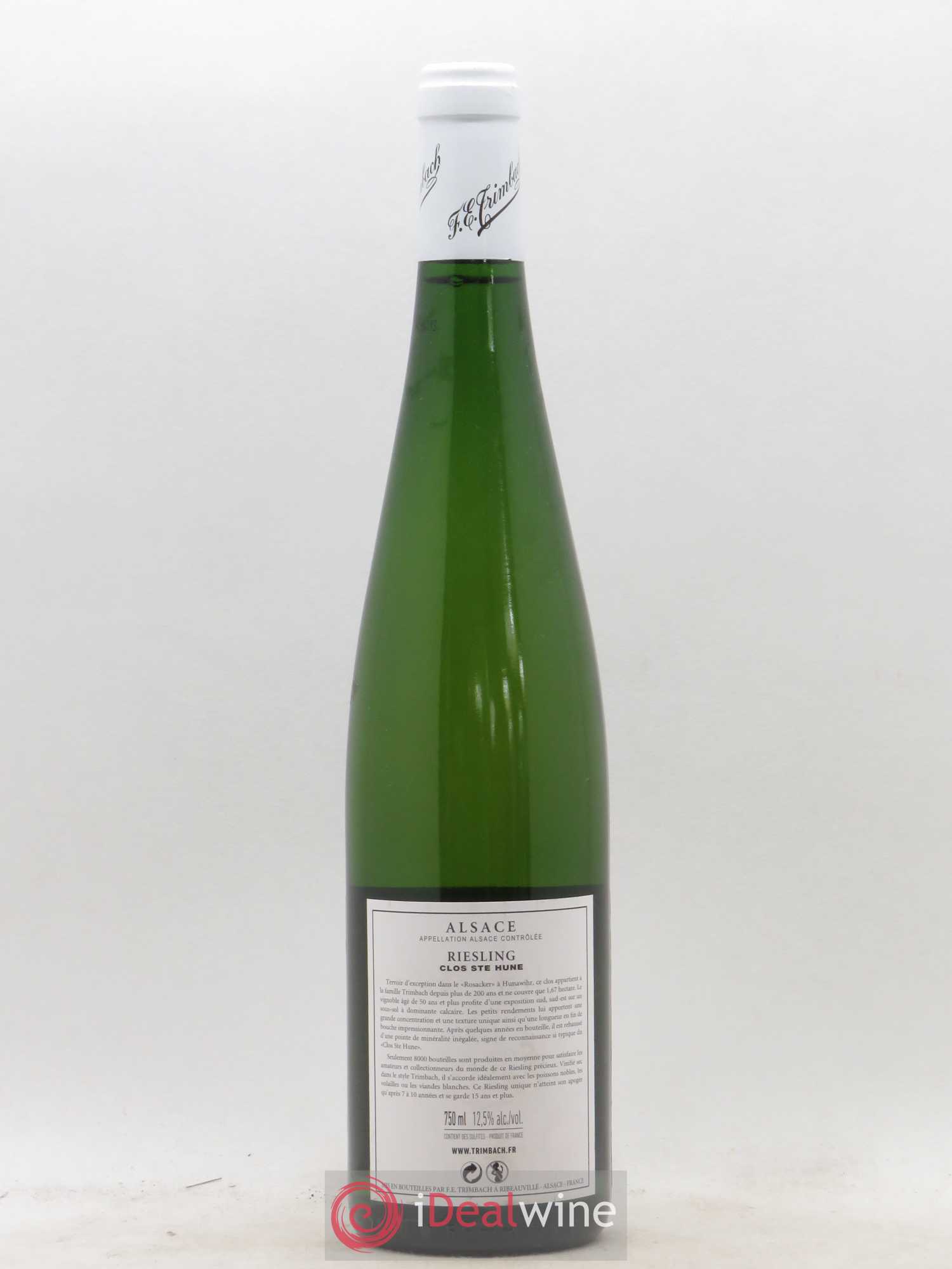 Alsace Riesling Clos Sainte-Hune Trimbach (Domaine) 2013 - Lot de 1 bouteille - 1