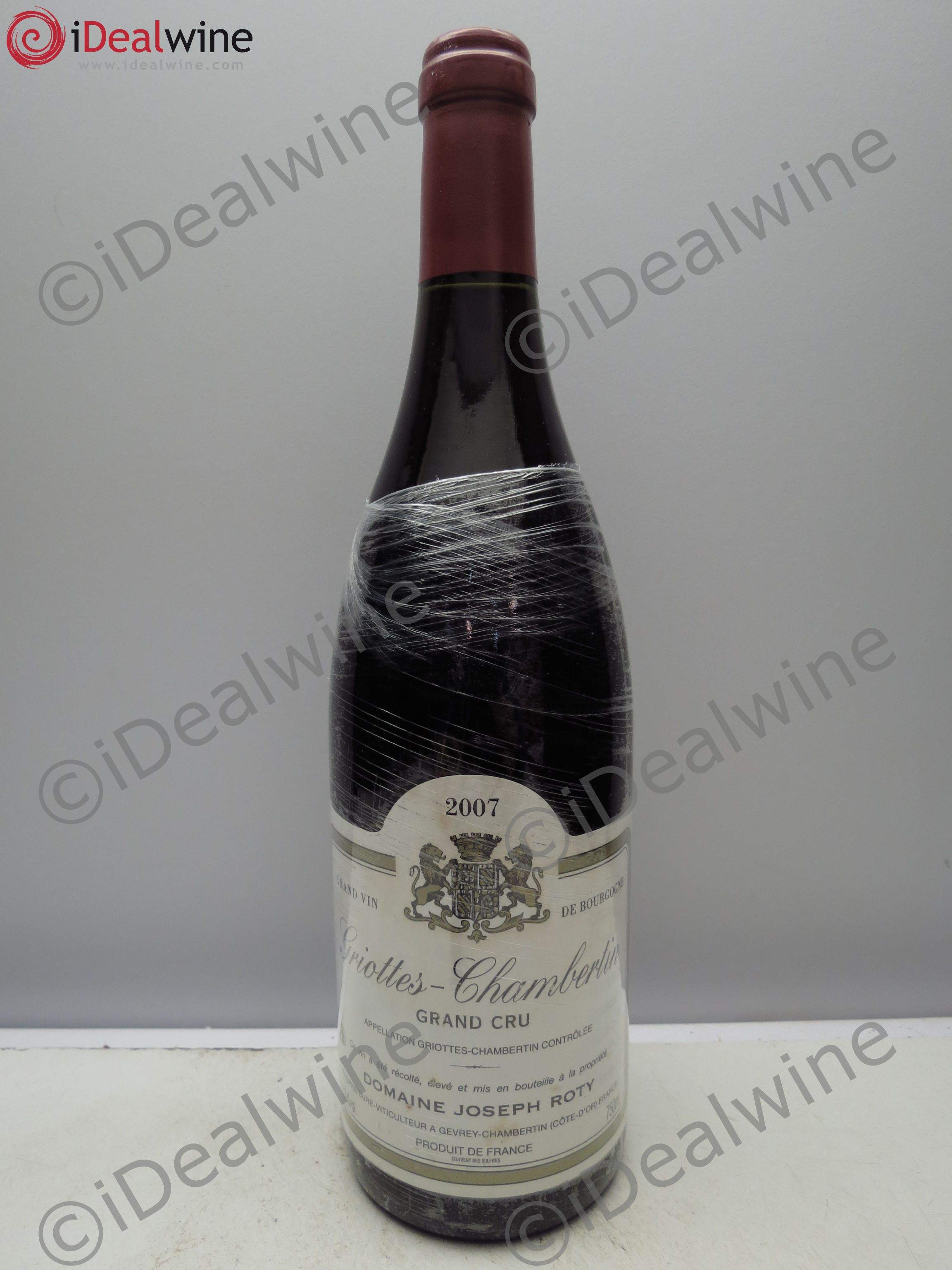 Griotte-Chambertin Grand Cru 2007 - Lot de 1 bouteille - 0