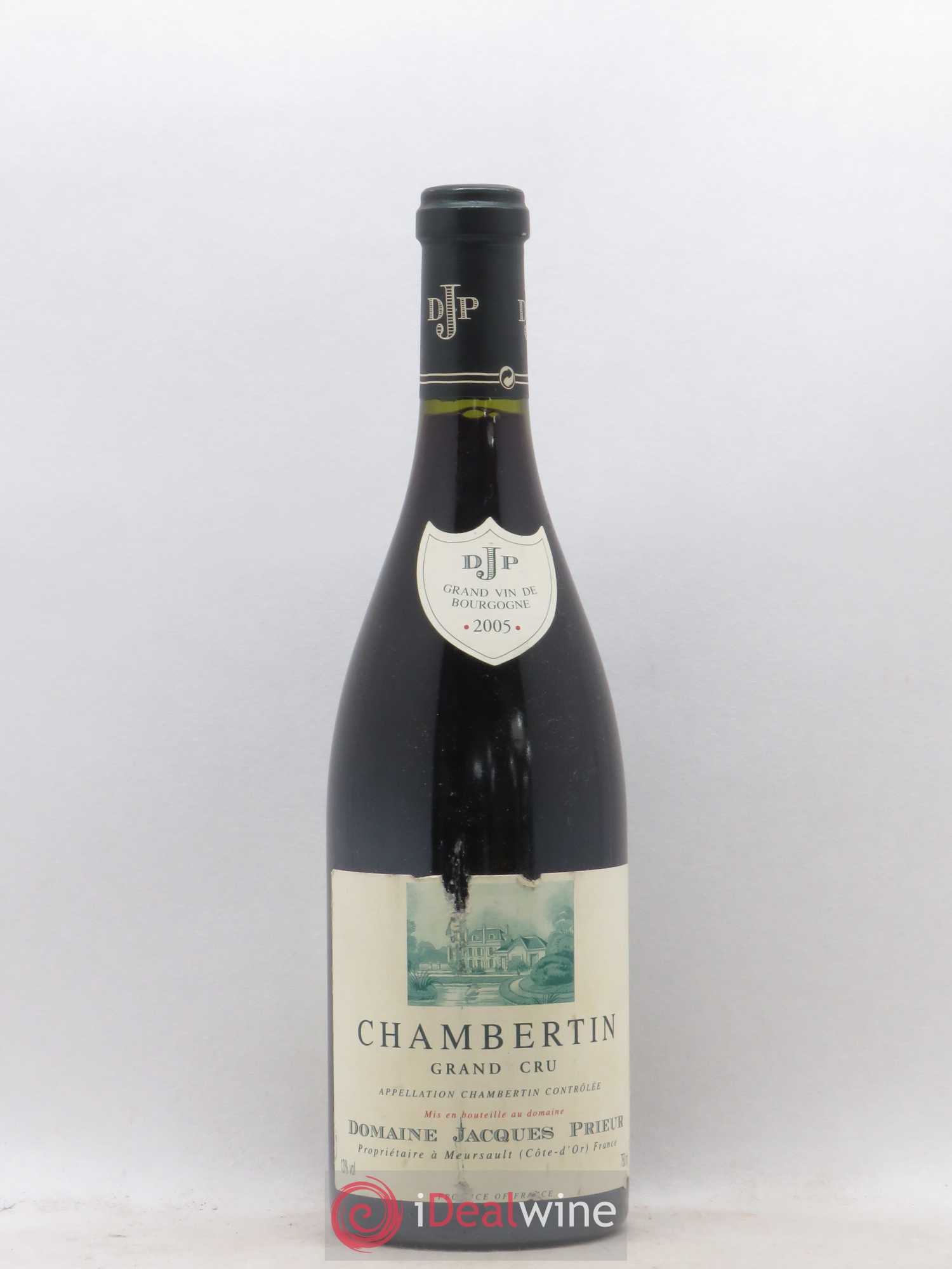 Chambertin Grand Cru Jacques Prieur (Domaine) 2005 - Lot de 1 bouteille - 0