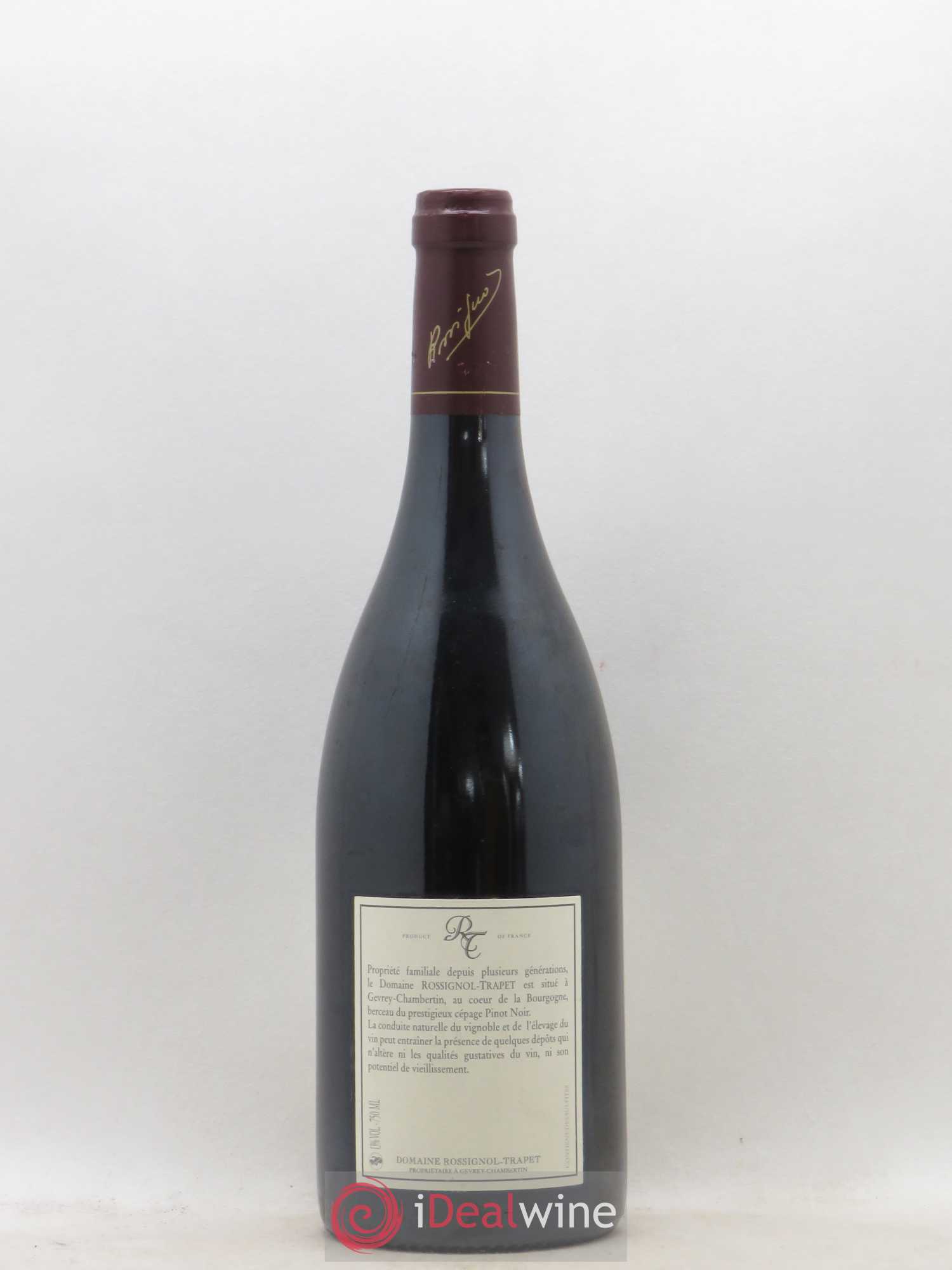 Latricières-Chambertin Grand Cru Rossignol-Trapet (Domaine) 2005 - Lot de 1 bouteille - 1
