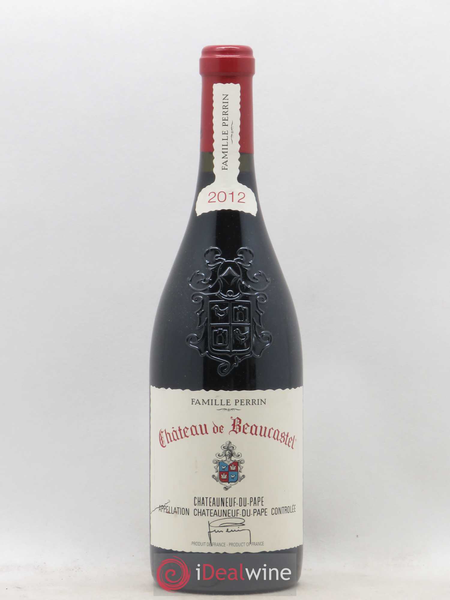 Châteauneuf-du-Pape Château de Beaucastel Famille Perrin 2012 - Lot de 1 bouteille - 0