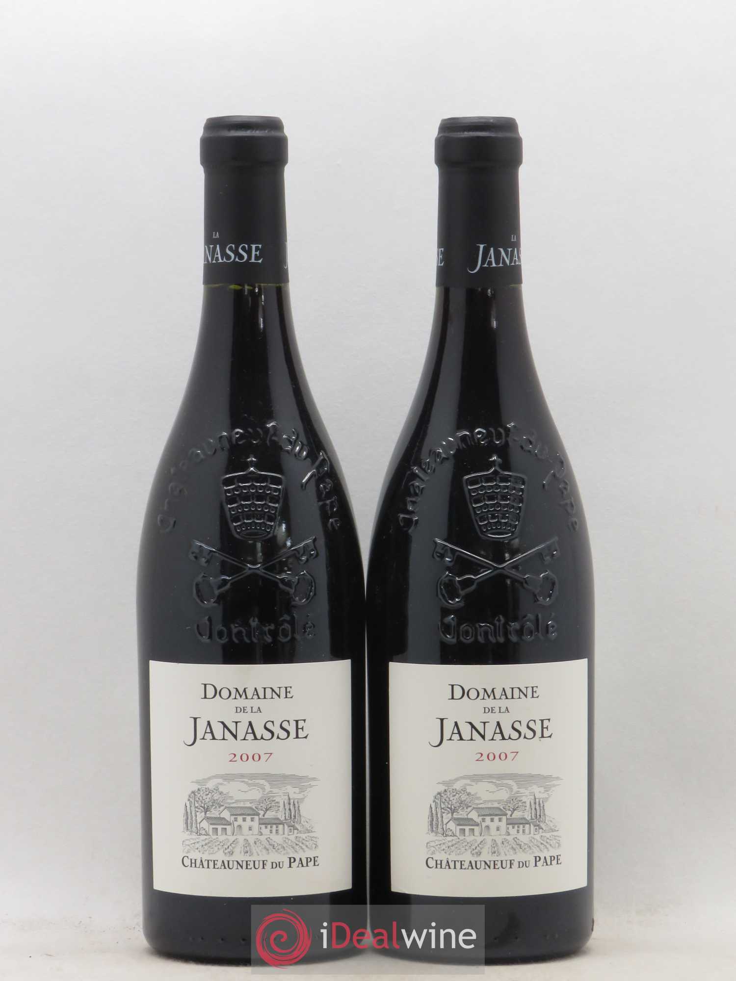Châteauneuf-du-Pape La Janasse (Domaine de) 2007 - Lot de 2 bouteilles - 0