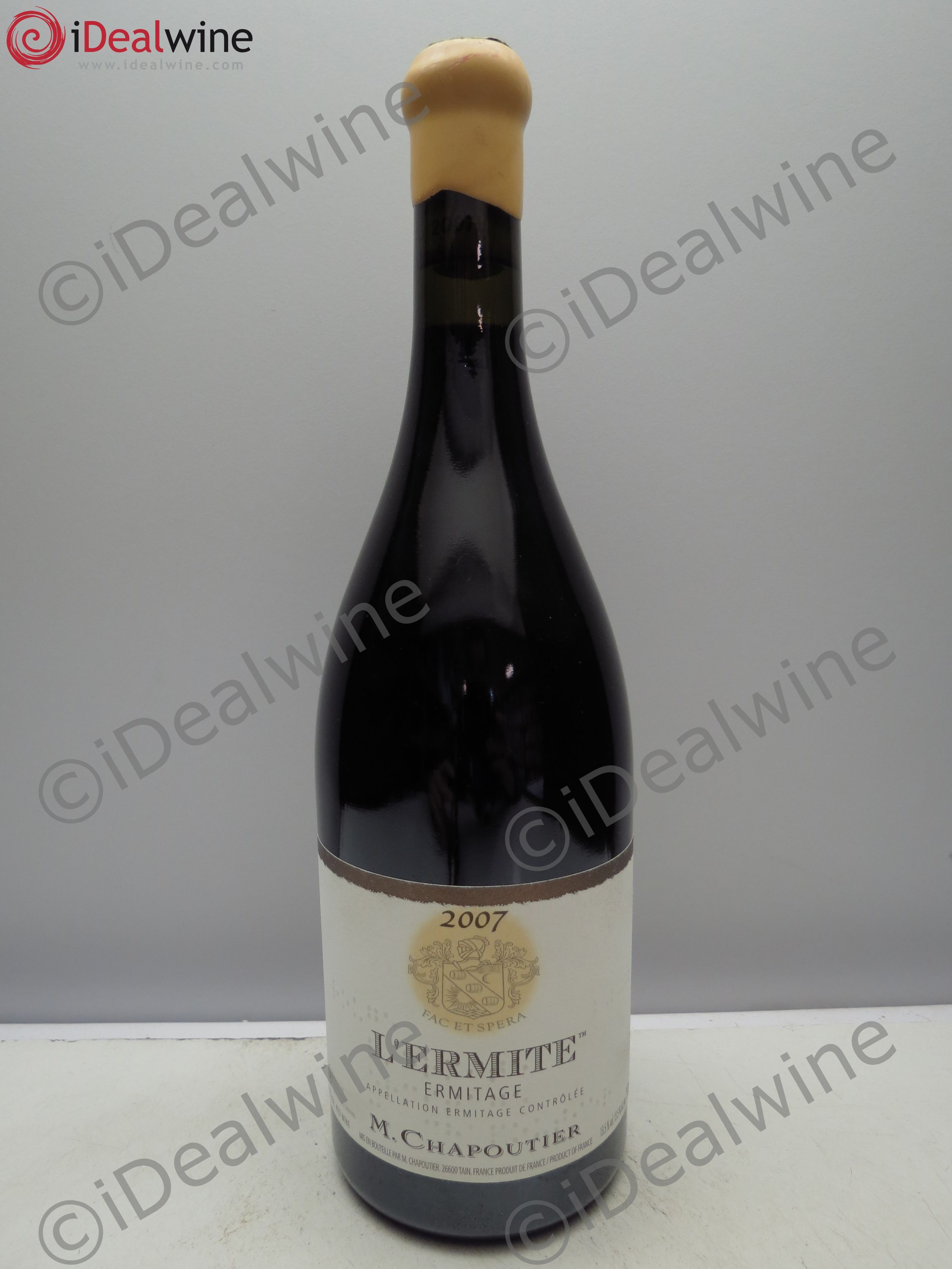 Hermitage Ermitage l'Ermite Chapoutier 2007 - Lot de 1 bouteille - 0