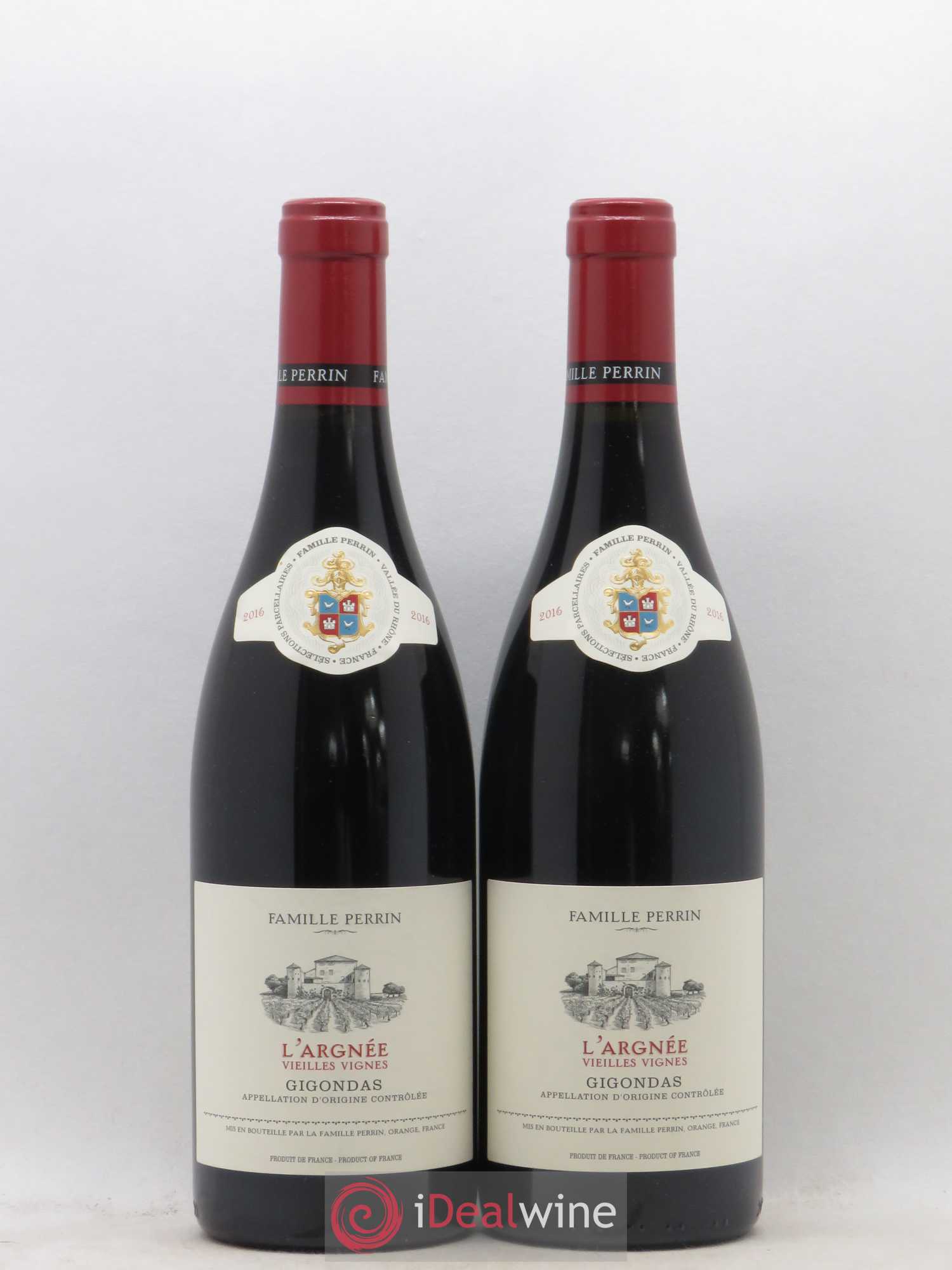 Gigondas L'argnée Vieilles vignes Perrin 2016 - Posten von 2 Flaschen - 0
