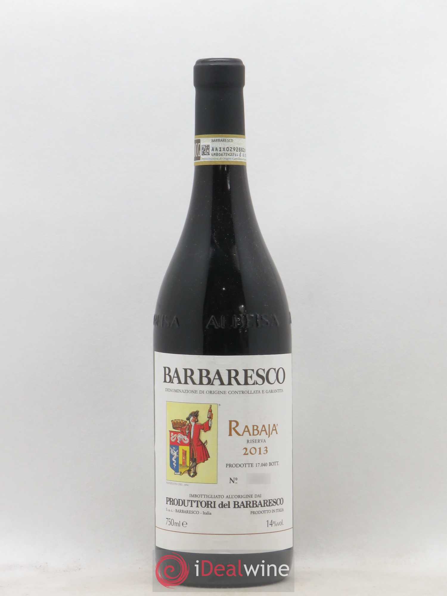 Barbaresco DOCG Rabaja Riserva Produttori del Barbaresco 2013 - Lot de 1 bouteille - 0