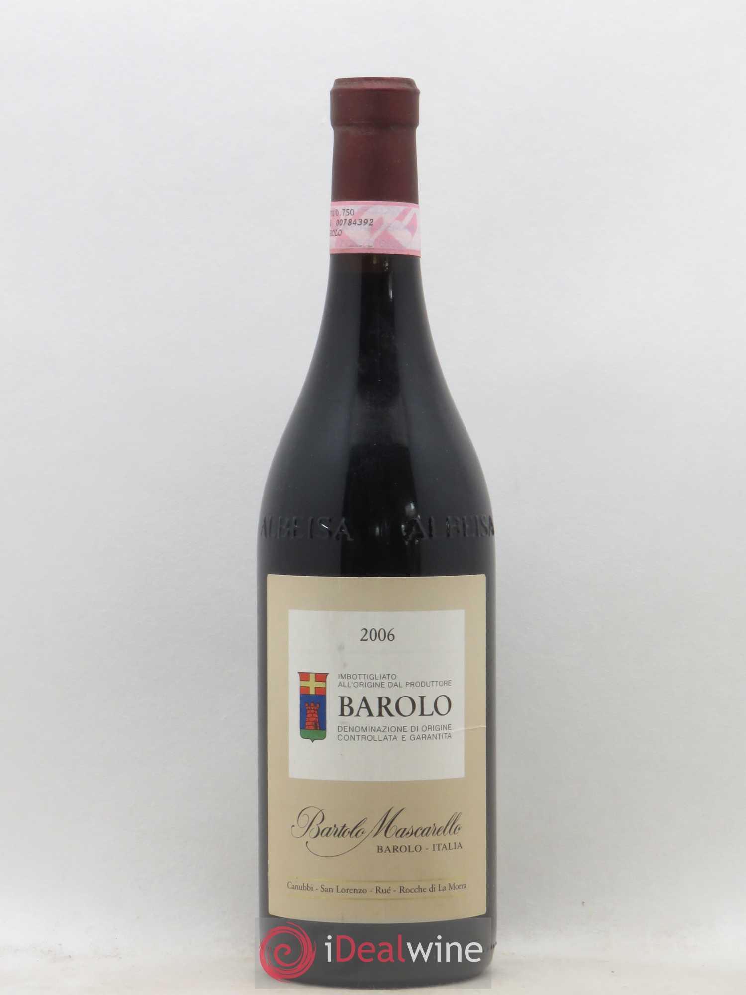 Barolo DOCG Bartolo Mascarello 2006 - Lot de 1 bouteille - 0
