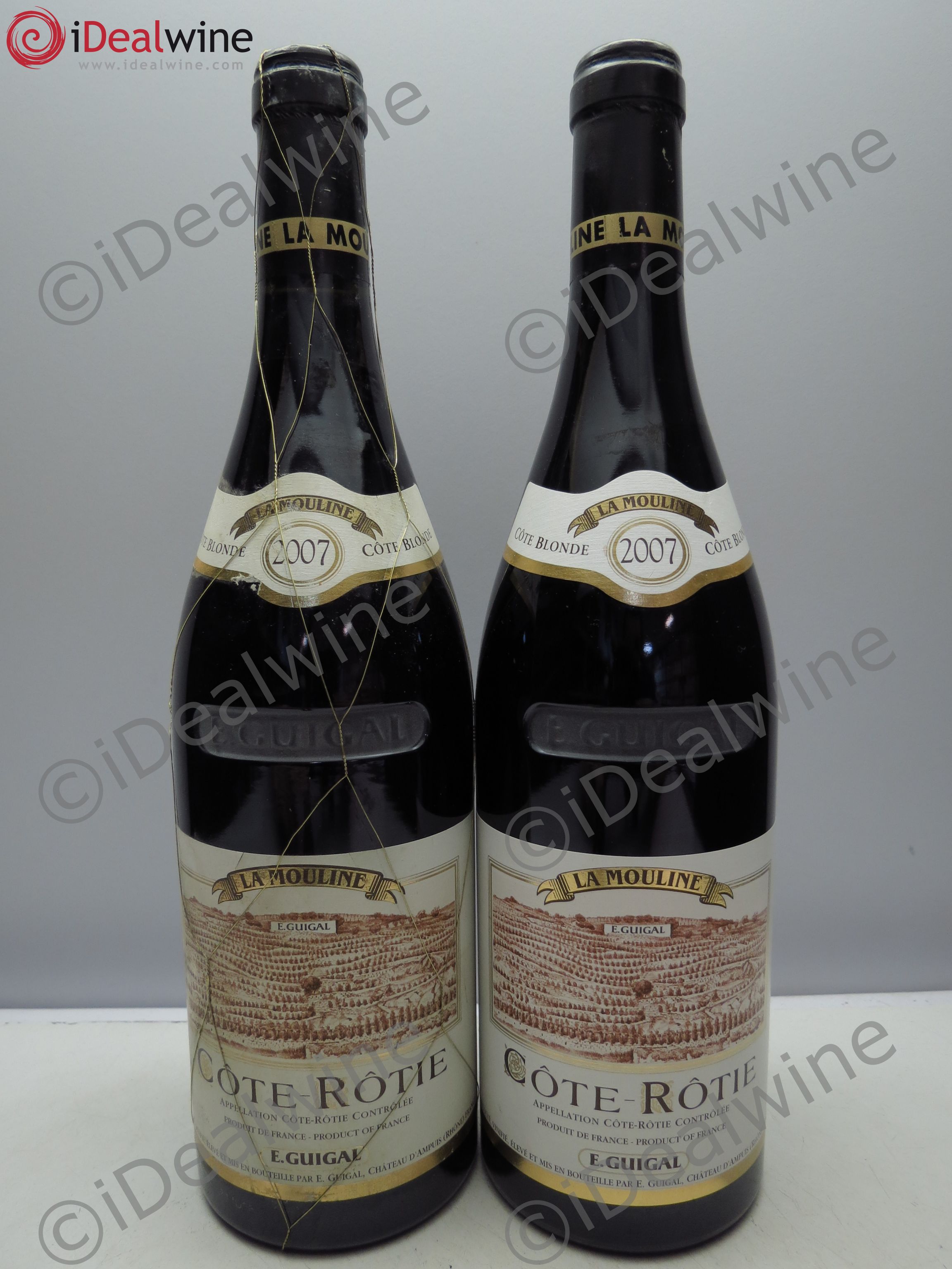 Côte-Rôtie La Mouline Guigal 2007 - Lot de 2 bouteilles - 0