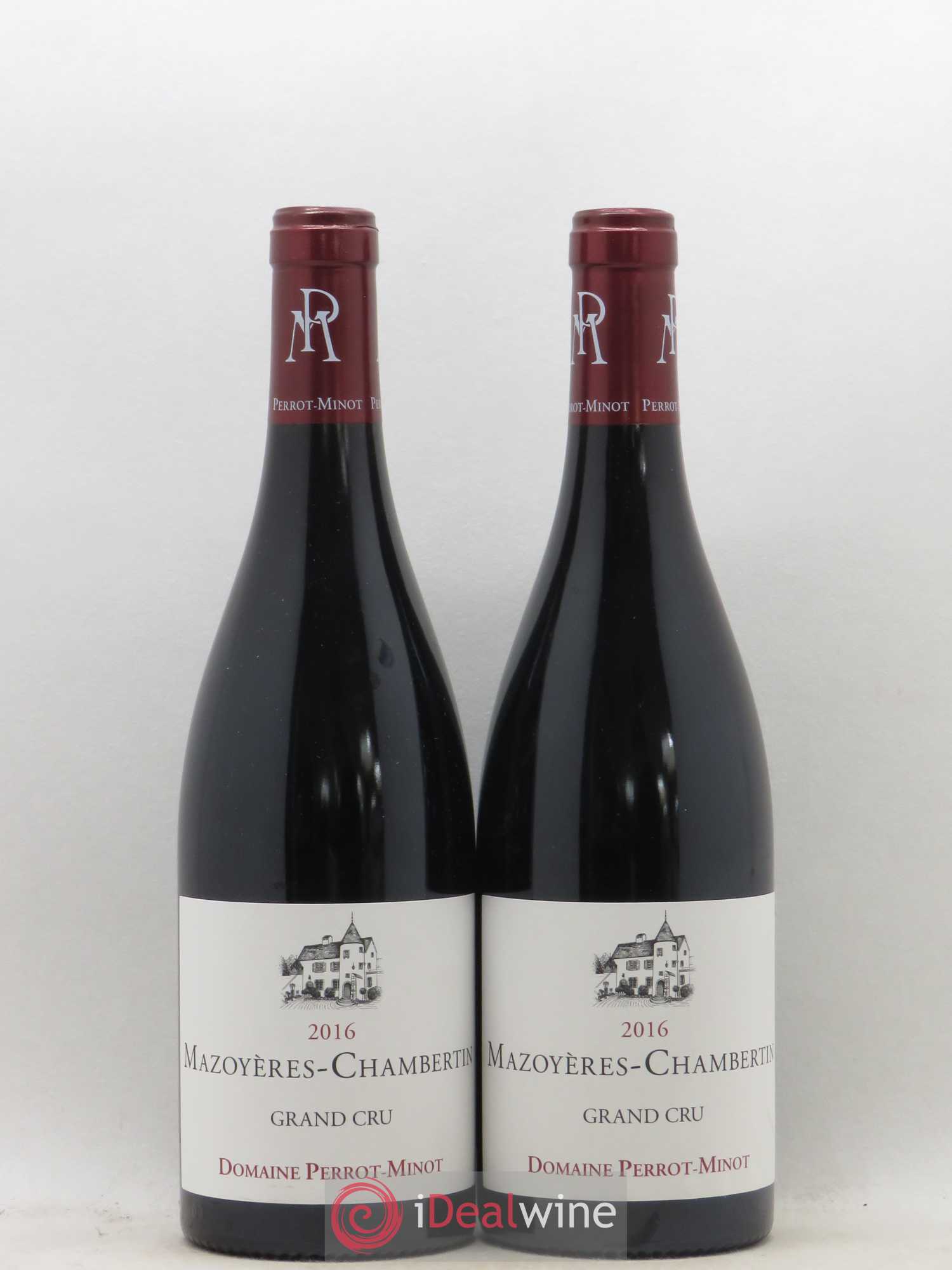 Mazoyères-Chambertin Grand Cru Vieilles Vignes Perrot-Minot 2016 - Lot de 2 bouteilles - 0