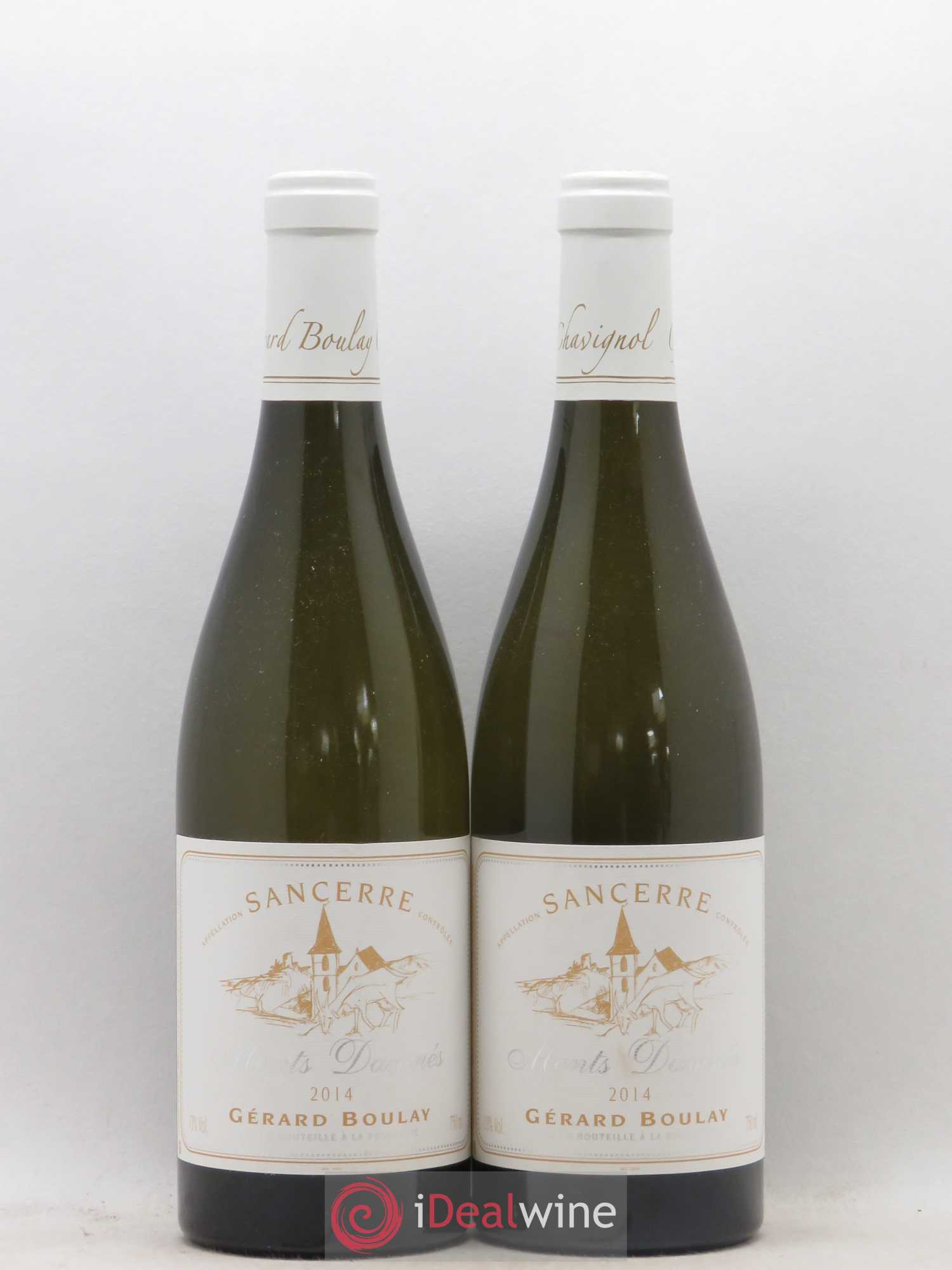 Sancerre Monts Damnés Gérard Boulay 2014 - Lot de 2 bouteilles - 0