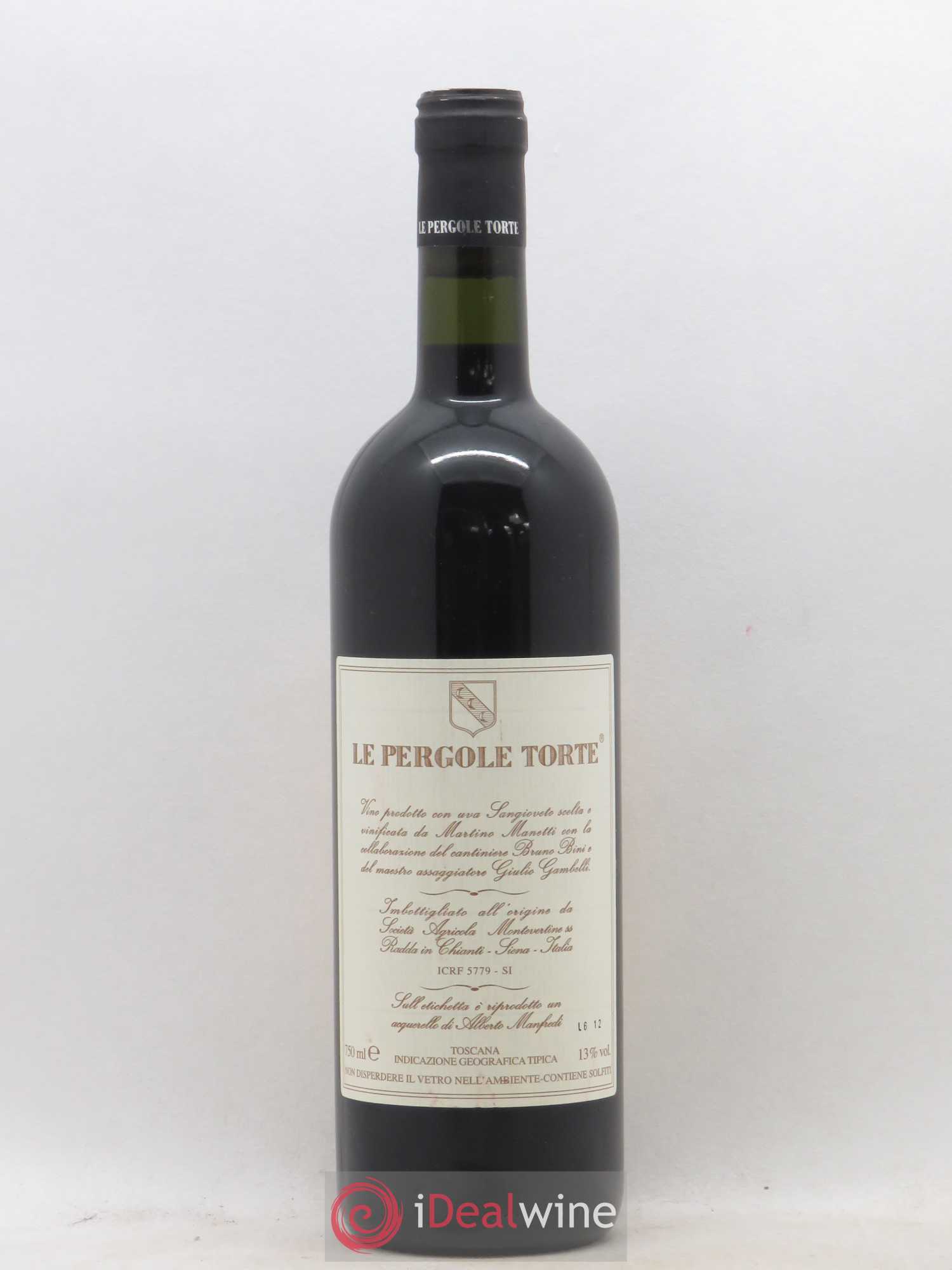Toscana IGT Montevertine Le Pergole Torte Famille Manetti 2009 - Lot de 1 bouteille - 1