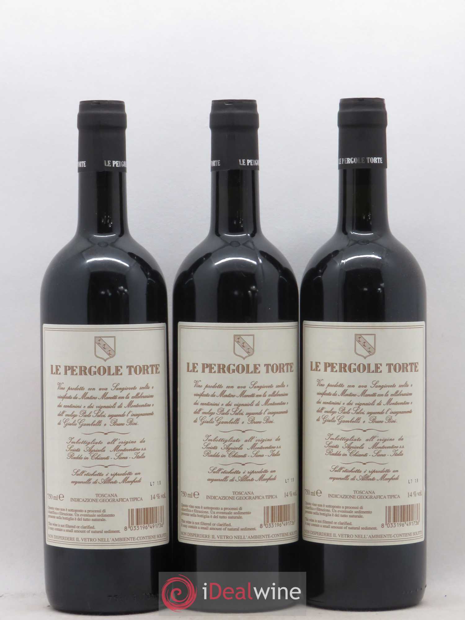 Toscana IGT Montevertine Le Pergole Torte Famille Manetti 2016 - Lotto di 3 bottiglie - 1