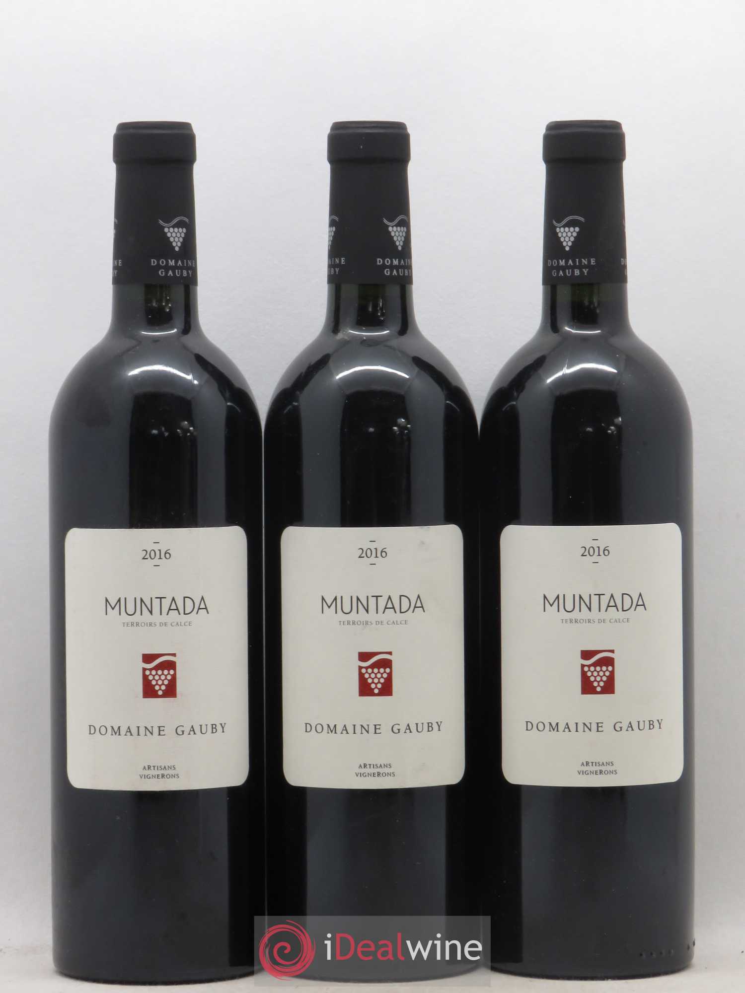 Côtes Catalanes (anciennement Côtes du Roussillon Villages) La Muntada Gauby (Domaine) 2016 - Lot de 3 bouteilles - 0