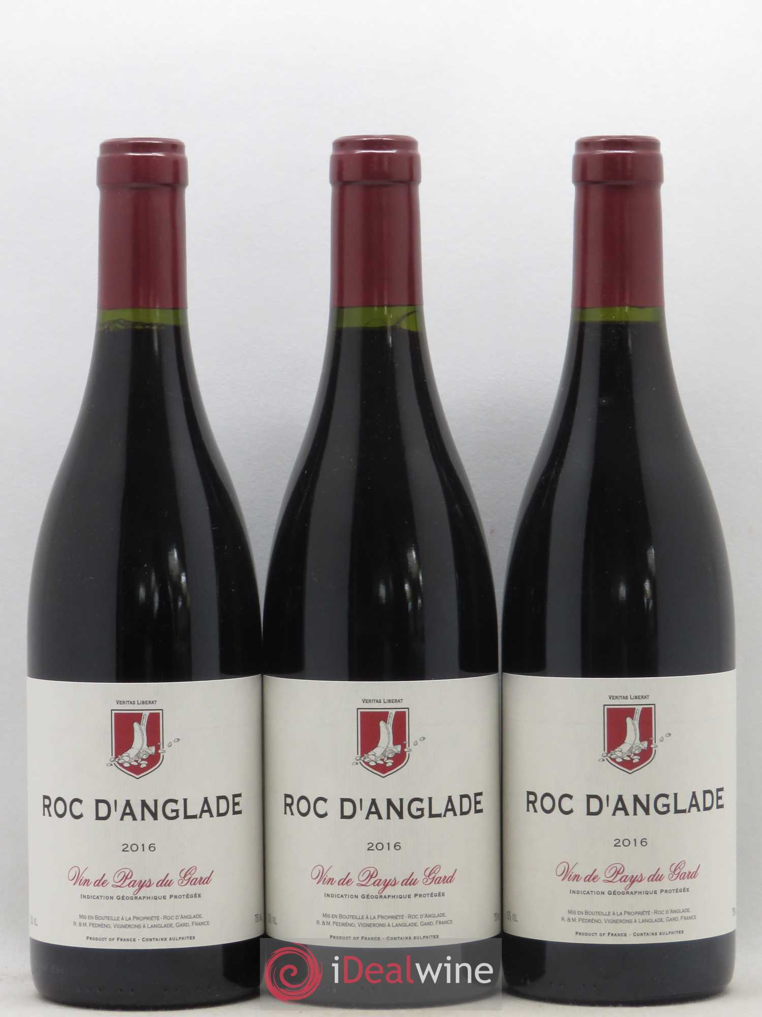Gard Roc d'Anglade Rémy Pédréno 2016 - Posten von 3 Flaschen - 0