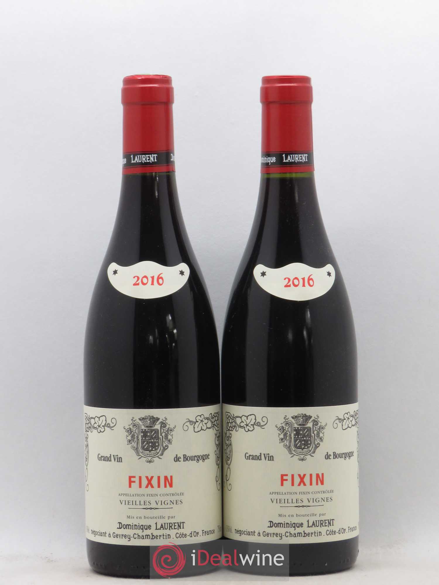 Fixin Vieilles vignes Dominique Laurent 2016 - Lot de 2 bouteilles - 0