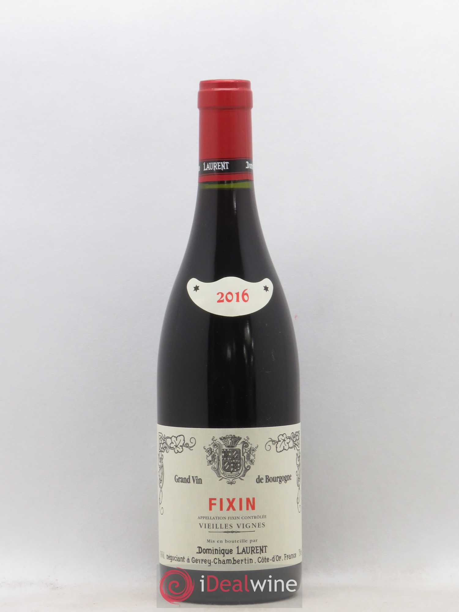 Fixin Vieilles vignes Dominique Laurent 2016 - Lot de 1 bouteille - 0