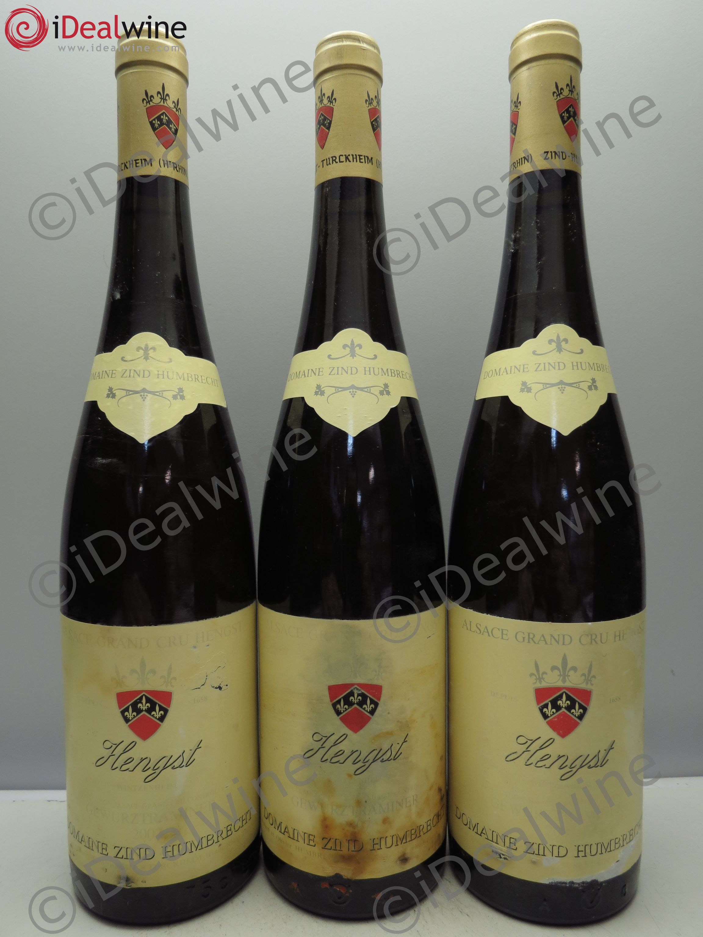 Alsace Gewurztraminer Zind-Humbrecht (Domaine) Hengst 2007 - Lot de 3 bouteilles - 0