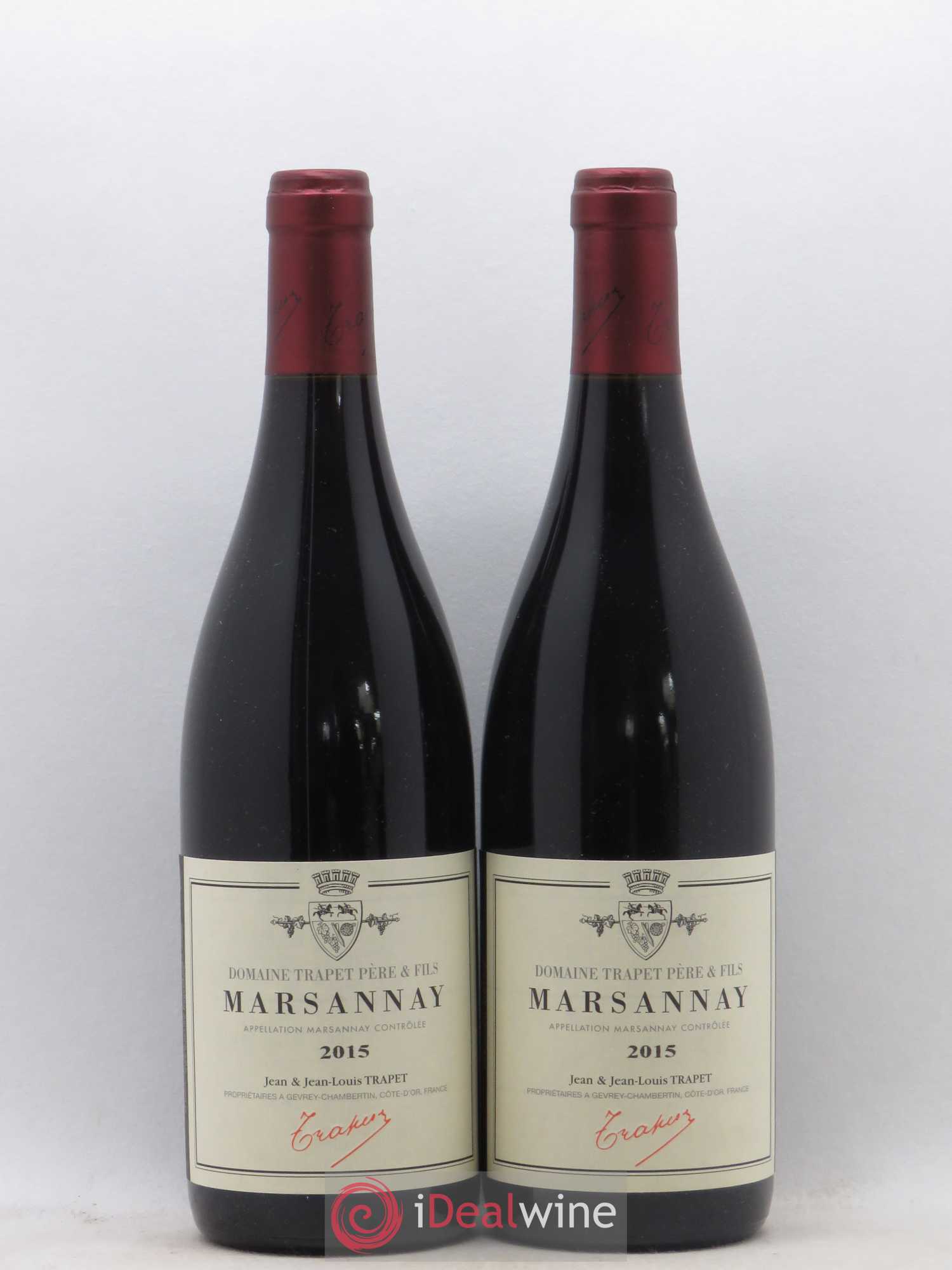 Marsannay Domaine Trapet 2015 - Lot de 2 bouteilles - 0