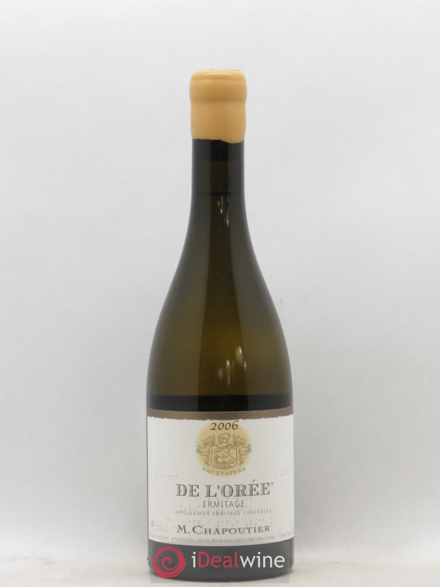 Hermitage Ermitage de l'Orée Chapoutier 2006 - Lot de 1 bouteille - 0