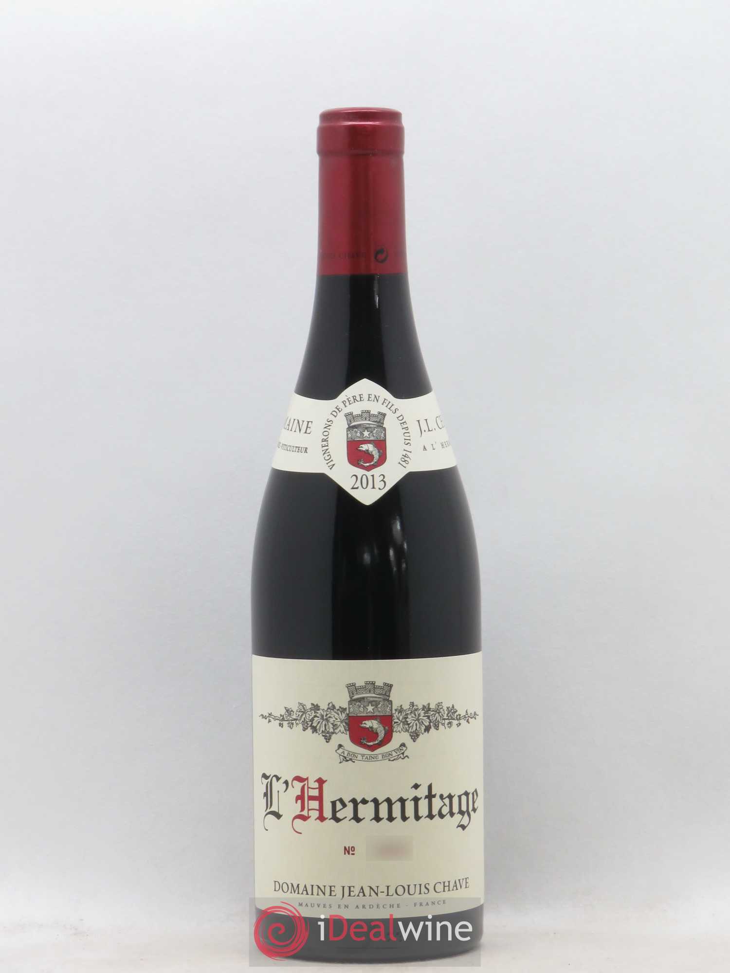 Hermitage Jean-Louis Chave 2013 - Lot de 1 bouteille - 0