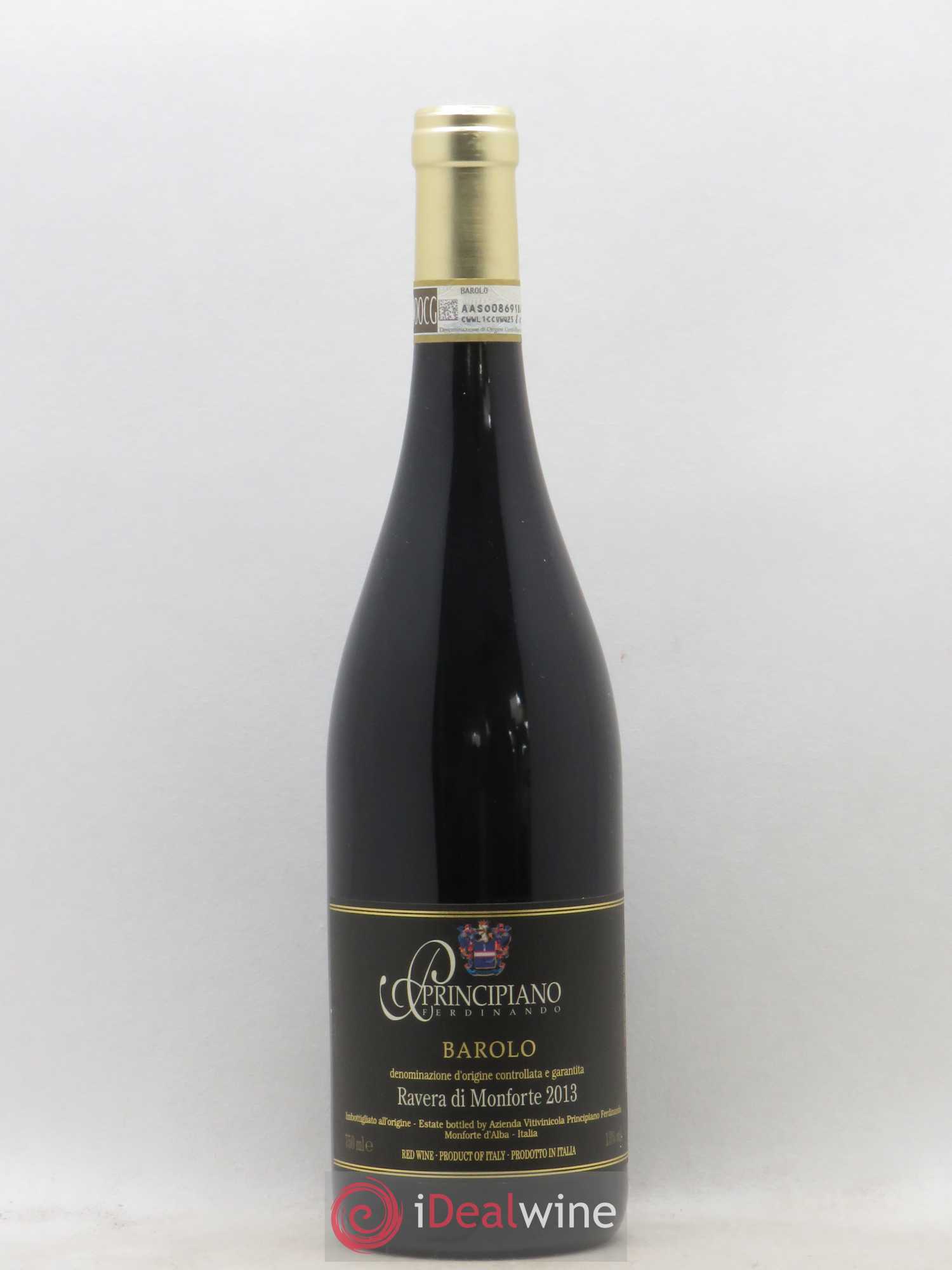 Barolo Ravera di Monforte Ferdinando Principiano 2013 - Posten von 1 Flasche - 0