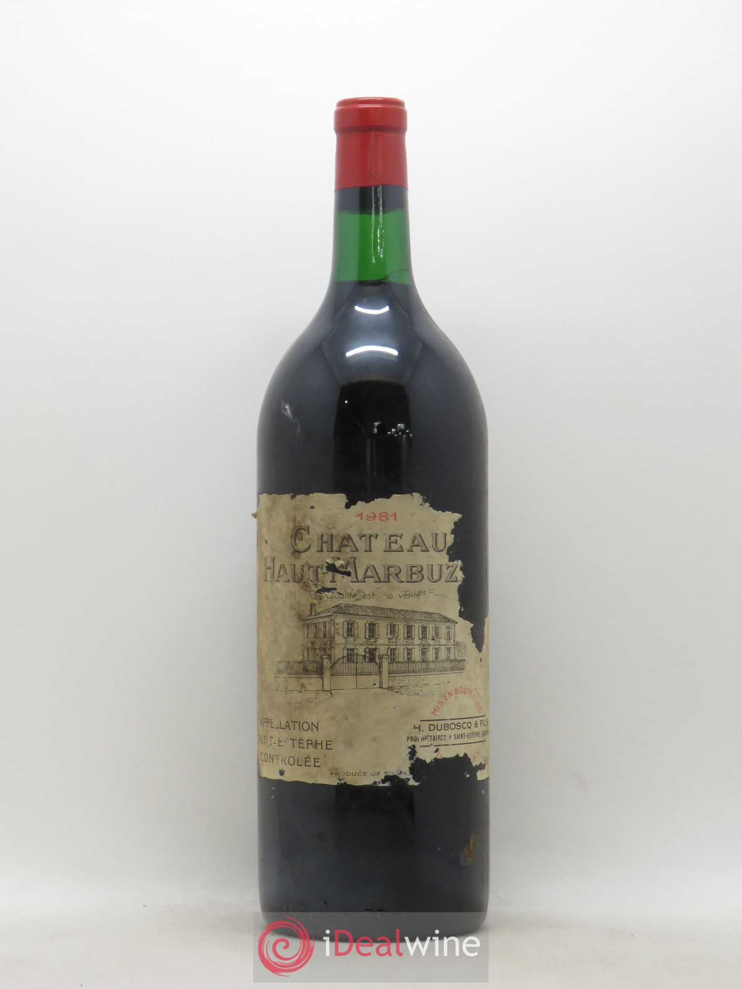 Château Haut Marbuzet 1981 - Lot de 1 magnum - 0