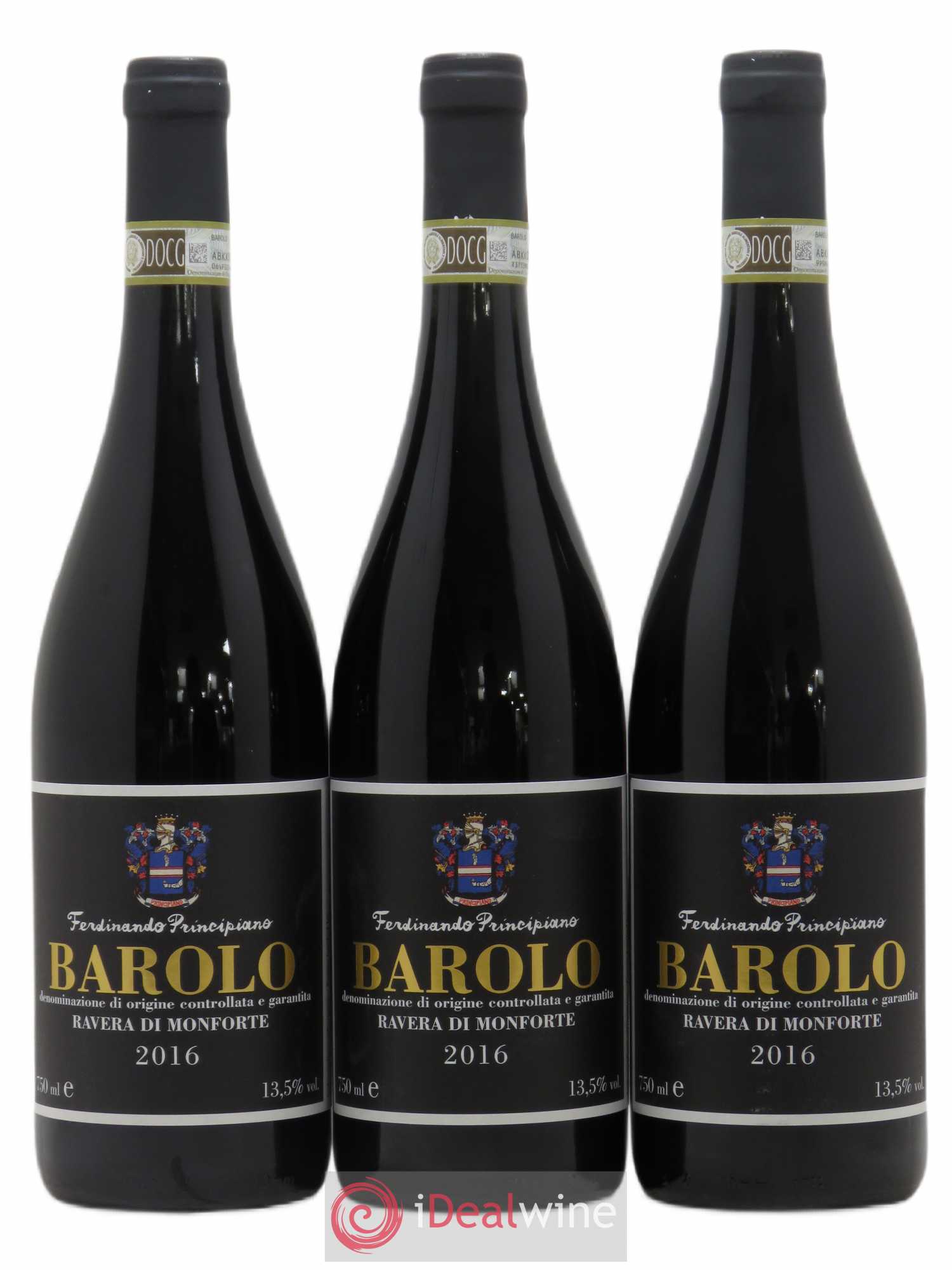 Barolo Ravera di Montforte Principiano Ferdinando 2016 - Posten von 3 Flaschen - 0