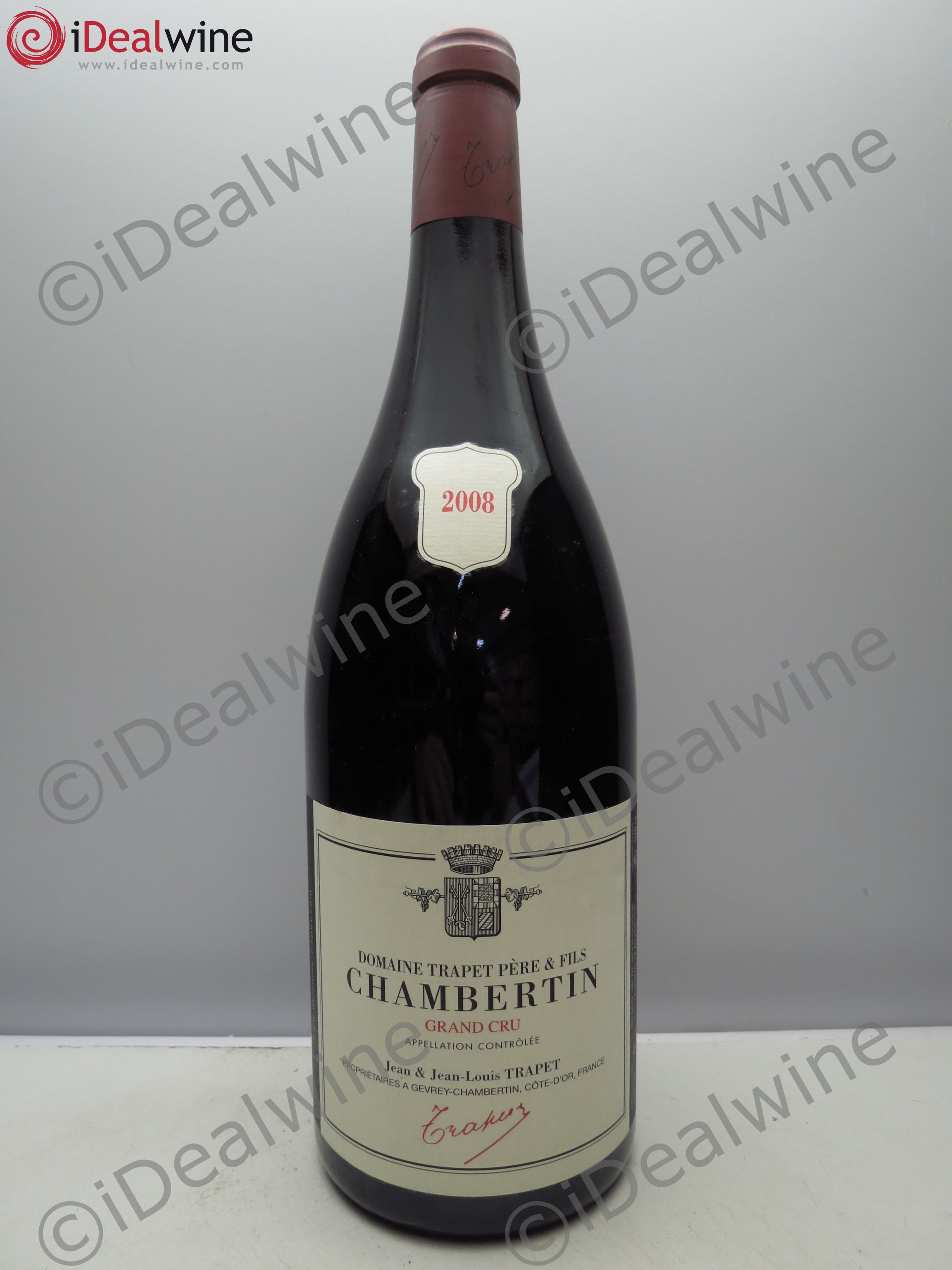Chambertin Grand Cru Domaine Trapet 2008 - Lot de 1 magnum - 0