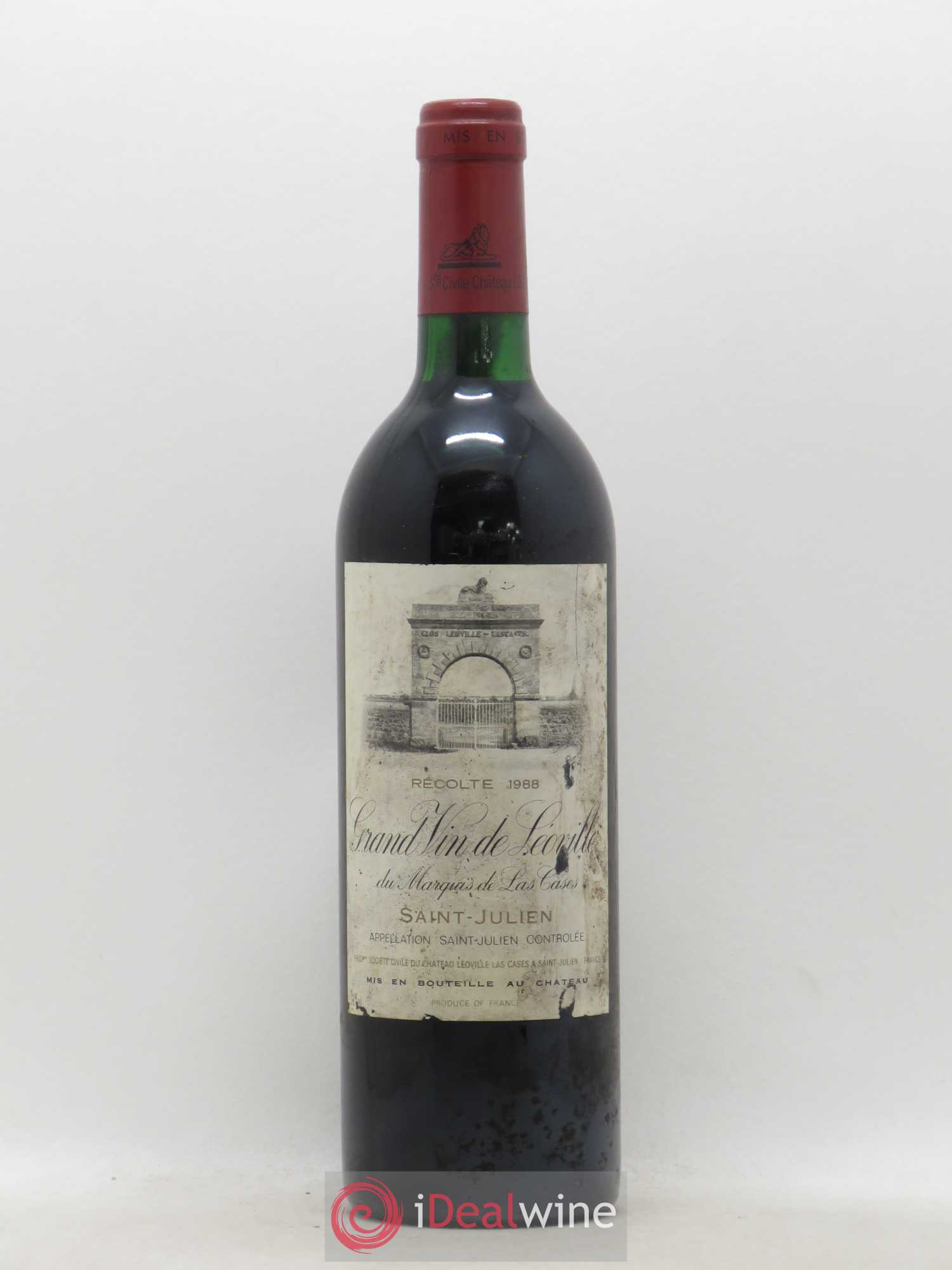 Château Léoville Las Cases 2ème Grand Cru Classé 1988 - Lot de 1 bouteille - 0