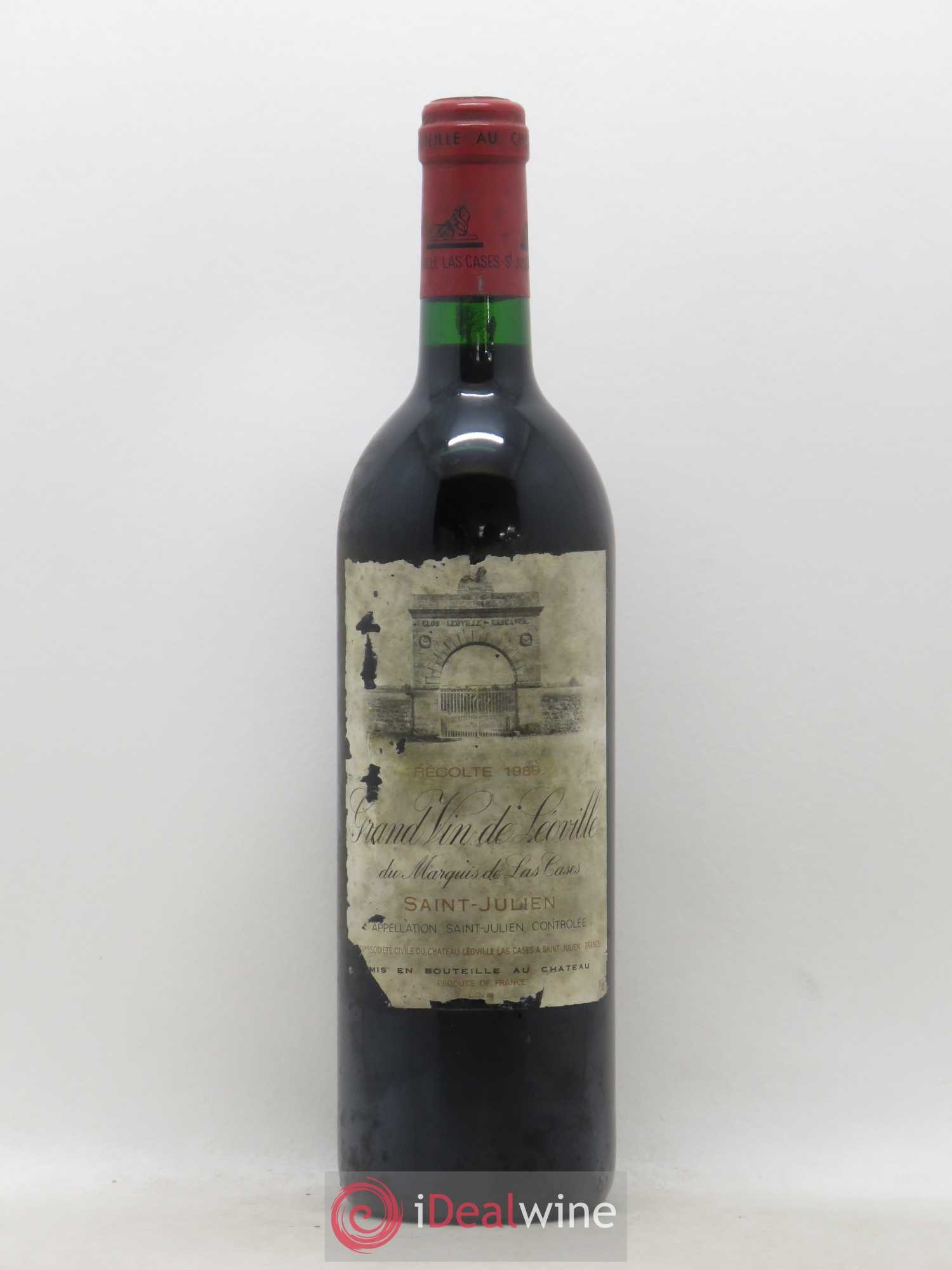 Château Léoville Las Cases 2ème Grand Cru Classé 1989 - Lot de 1 bouteille - 0