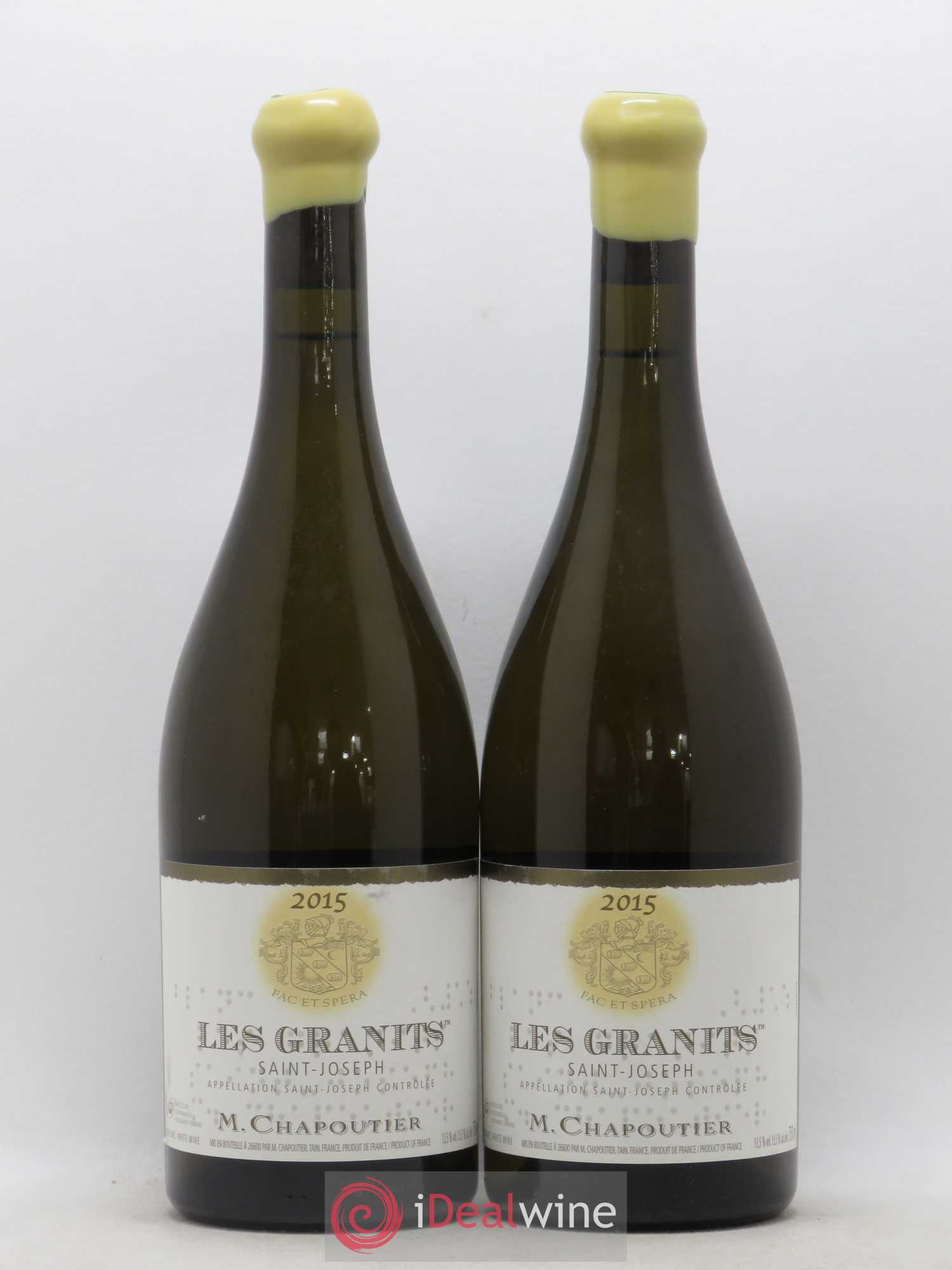 Saint-Joseph Les Granits Chapoutier 2015 - Lot de 2 bouteilles - 0
