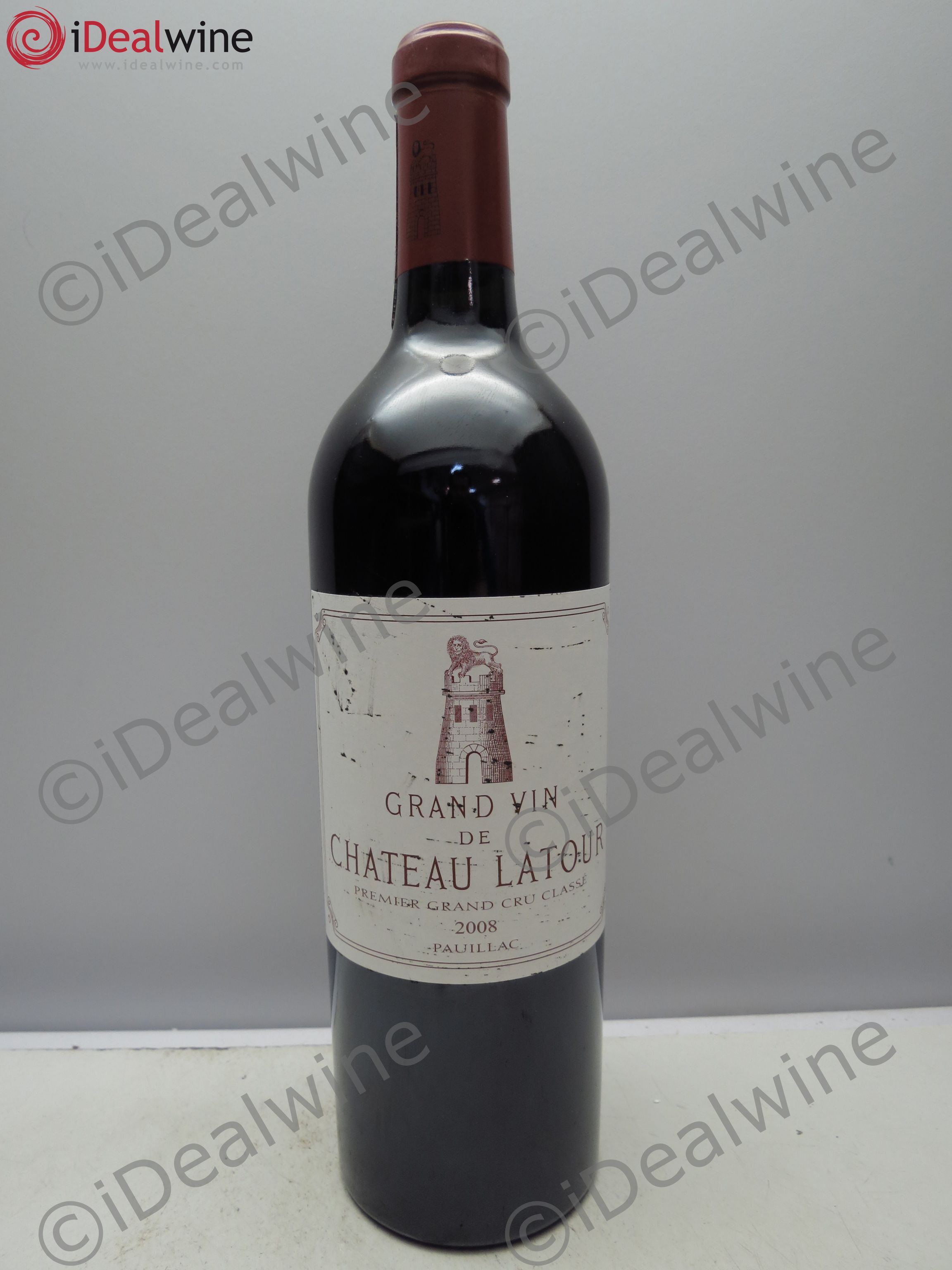 Château Latour 1er Grand Cru Classé 2008 - Lot de 1 bouteille - 0