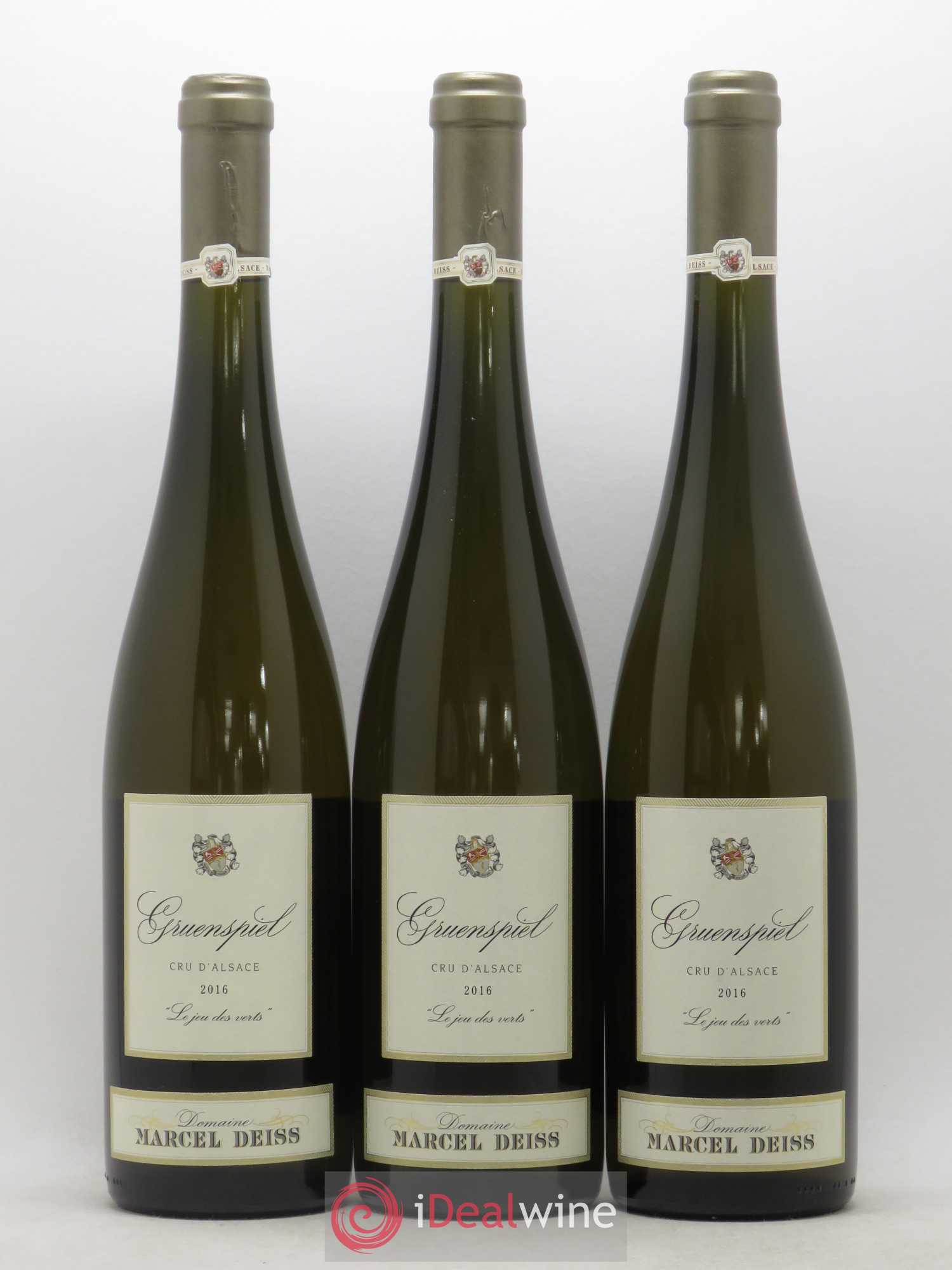 Alsace Gruenspiel Marcel Deiss (Domaine) 2016 - Lot de 3 bouteilles - 0