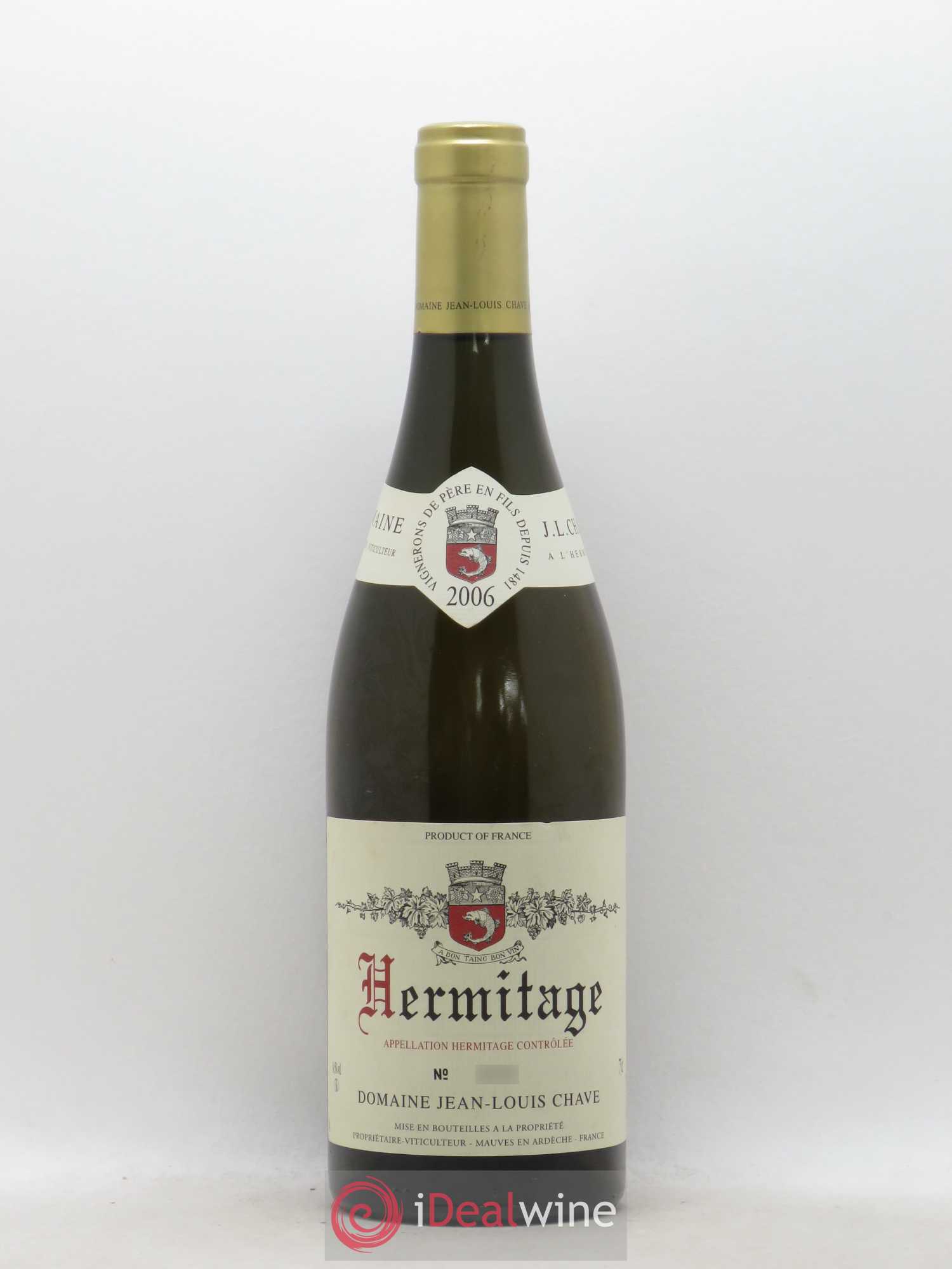Hermitage Jean-Louis Chave 2006 - Lot de 1 bouteille - 0