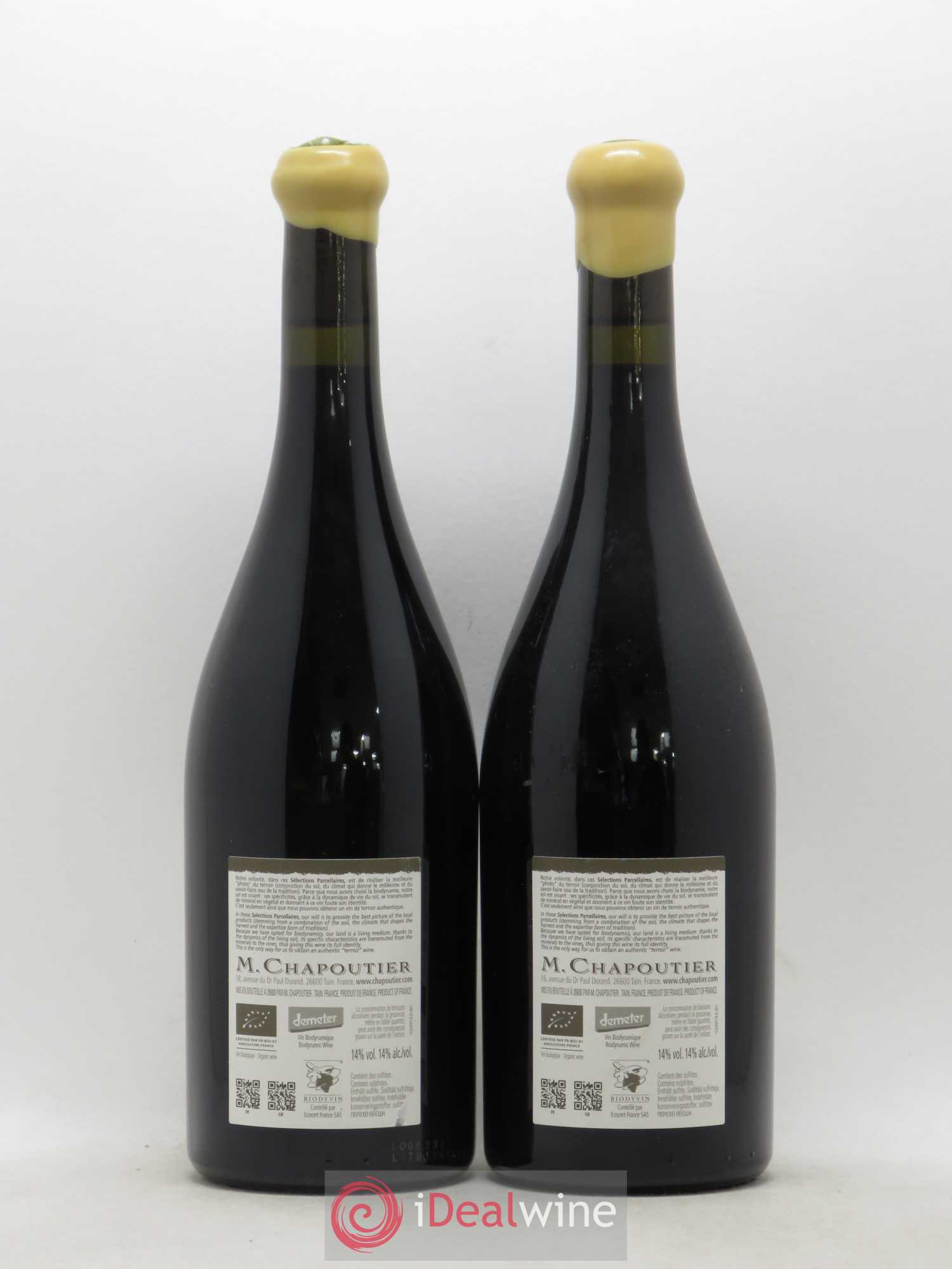 Hermitage Ermitage Le Pavillon Chapoutier 2015 - Lot de 2 bouteilles - 1