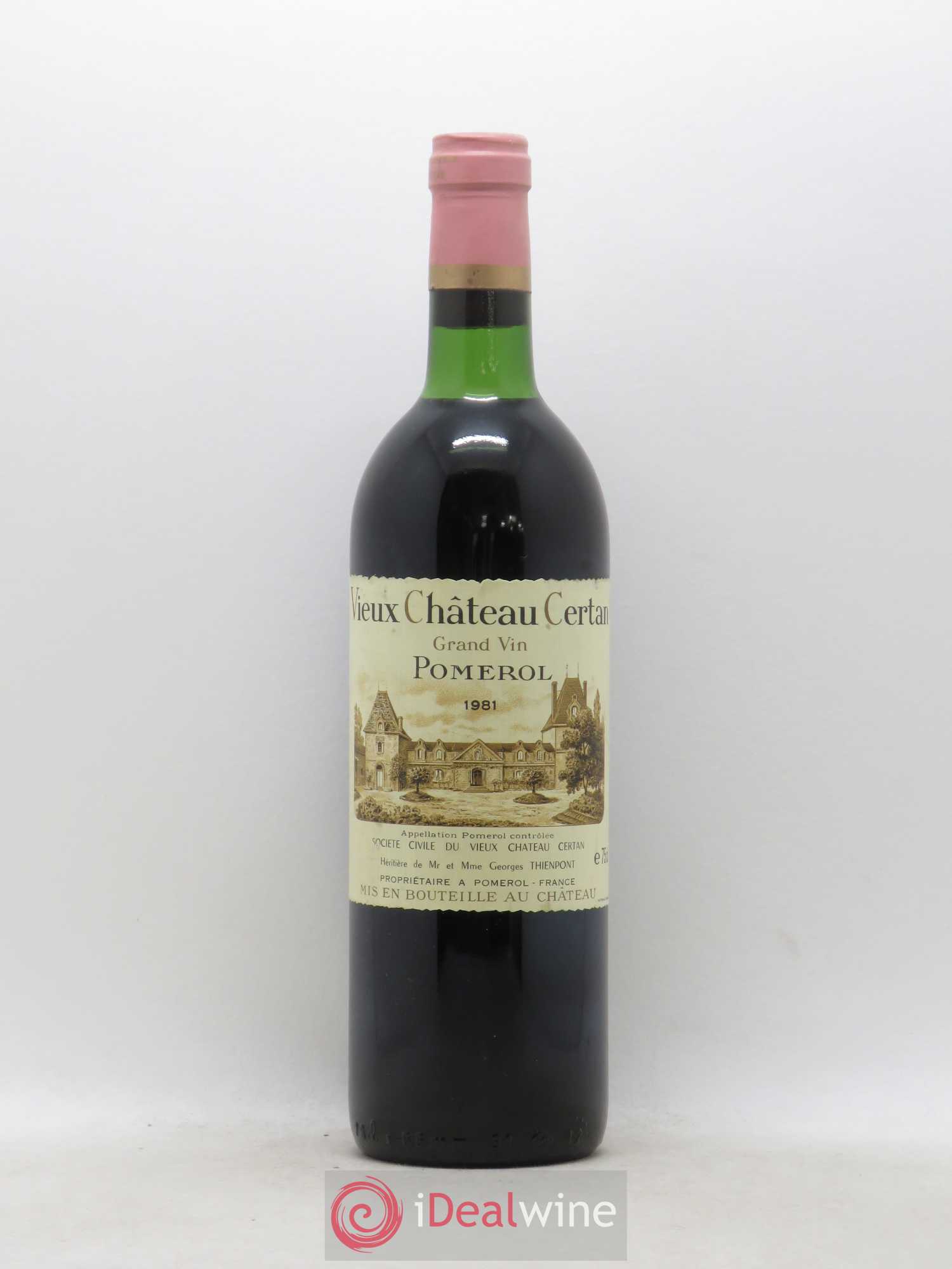 Vieux Château Certan 1981 - Lot de 1 bouteille - 0