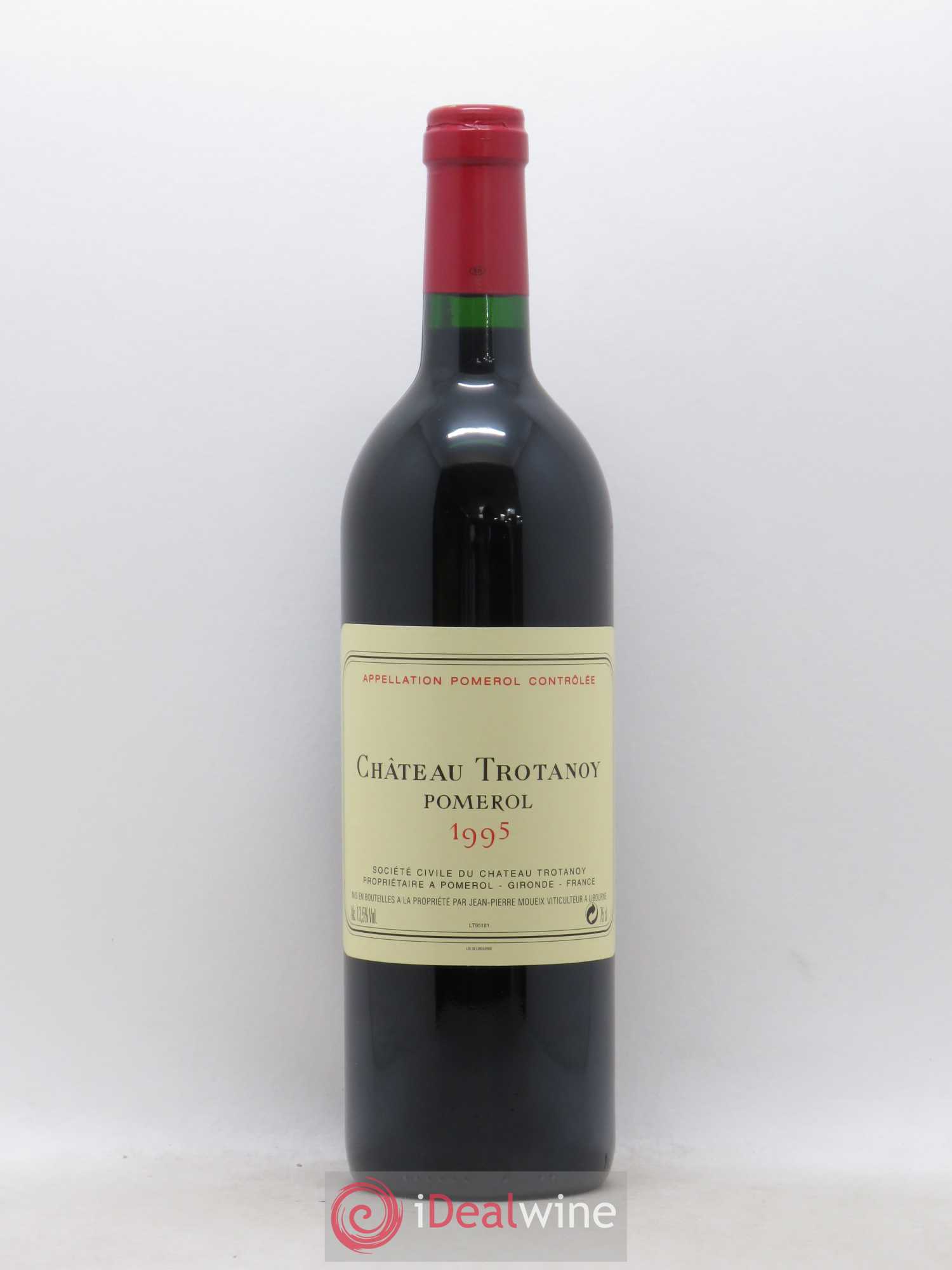 Château Trotanoy 1995 - Lot de 1 bouteille - 0