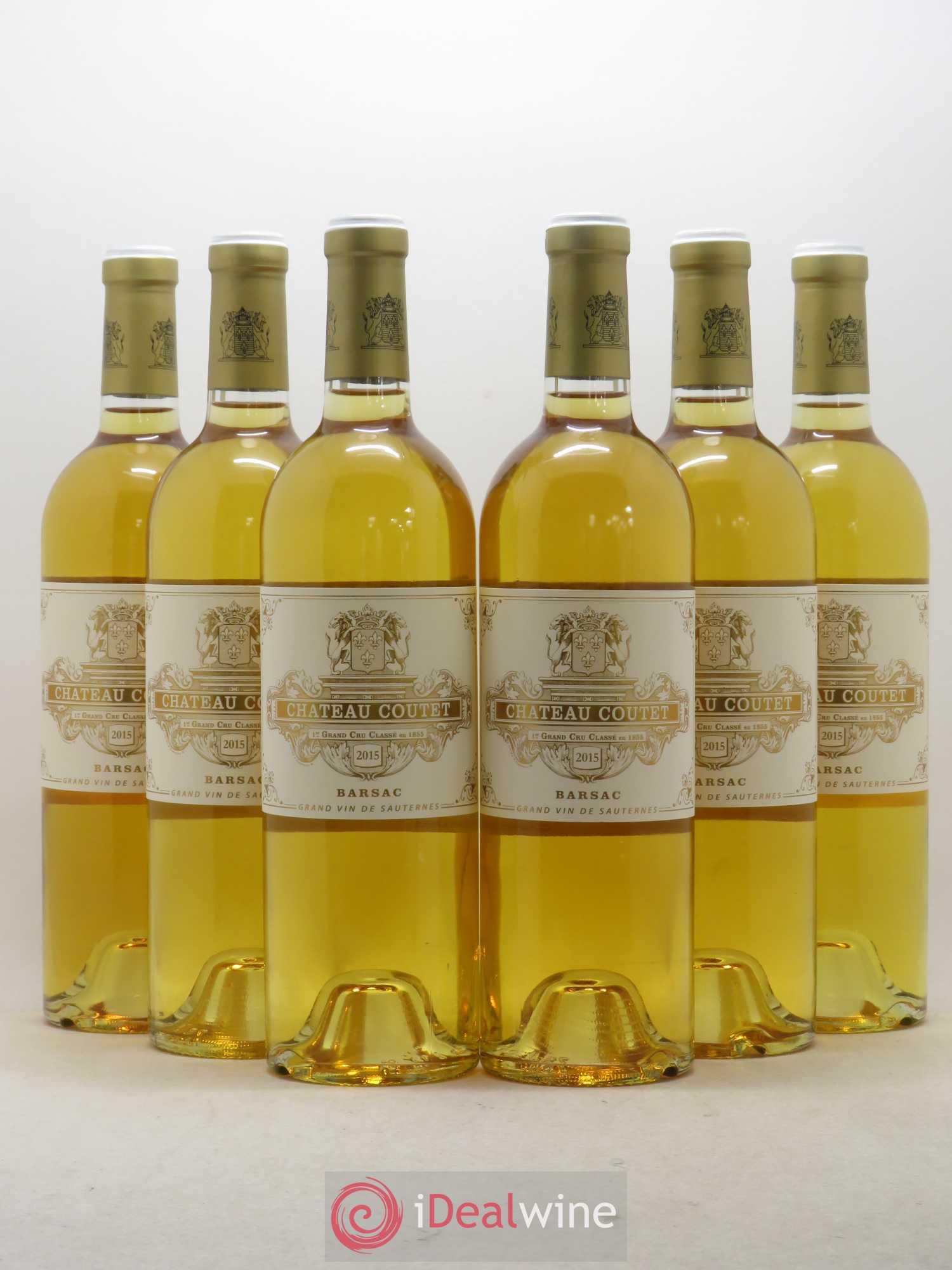 Château Coutet 1er Grand Cru Classé 2015 - Lotto di 6 bottiglie - 0