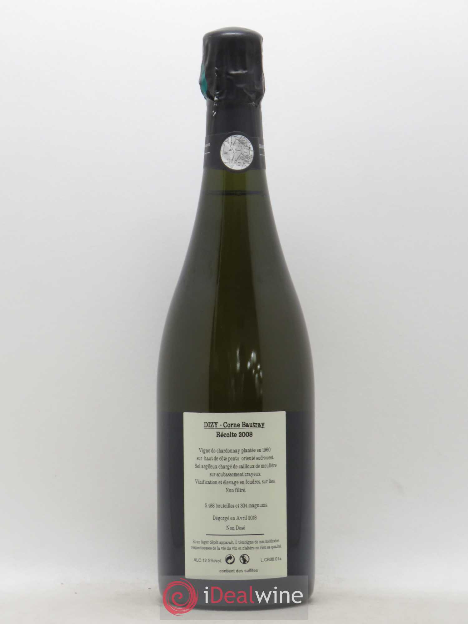 Dizy Corne Bautray Extra-Brut Jacquesson 2008 - Lot de 1 bouteille - 1