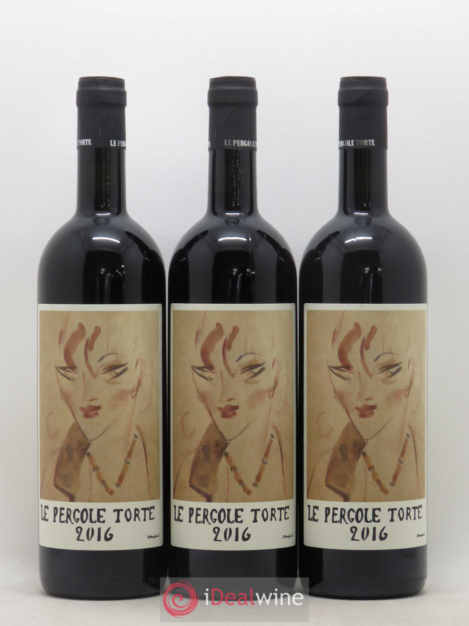 Toscana IGT Montevertine Le Pergole Torte Famille Manetti 2016 - Lot de 3 bouteilles - 0