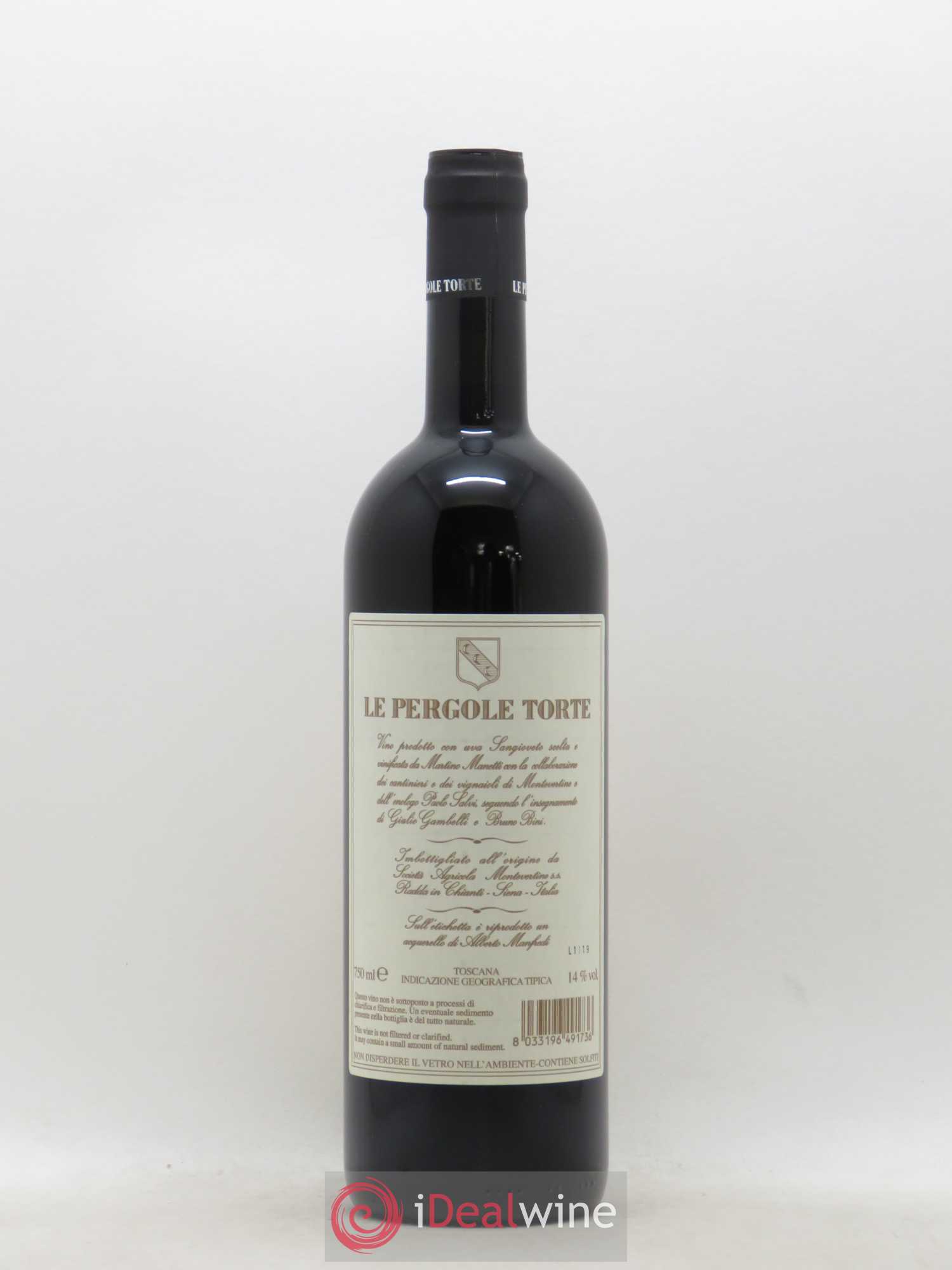 Toscana IGT Montevertine Le Pergole Torte Famille Manetti 2016 - Lot de 1 bouteille - 1