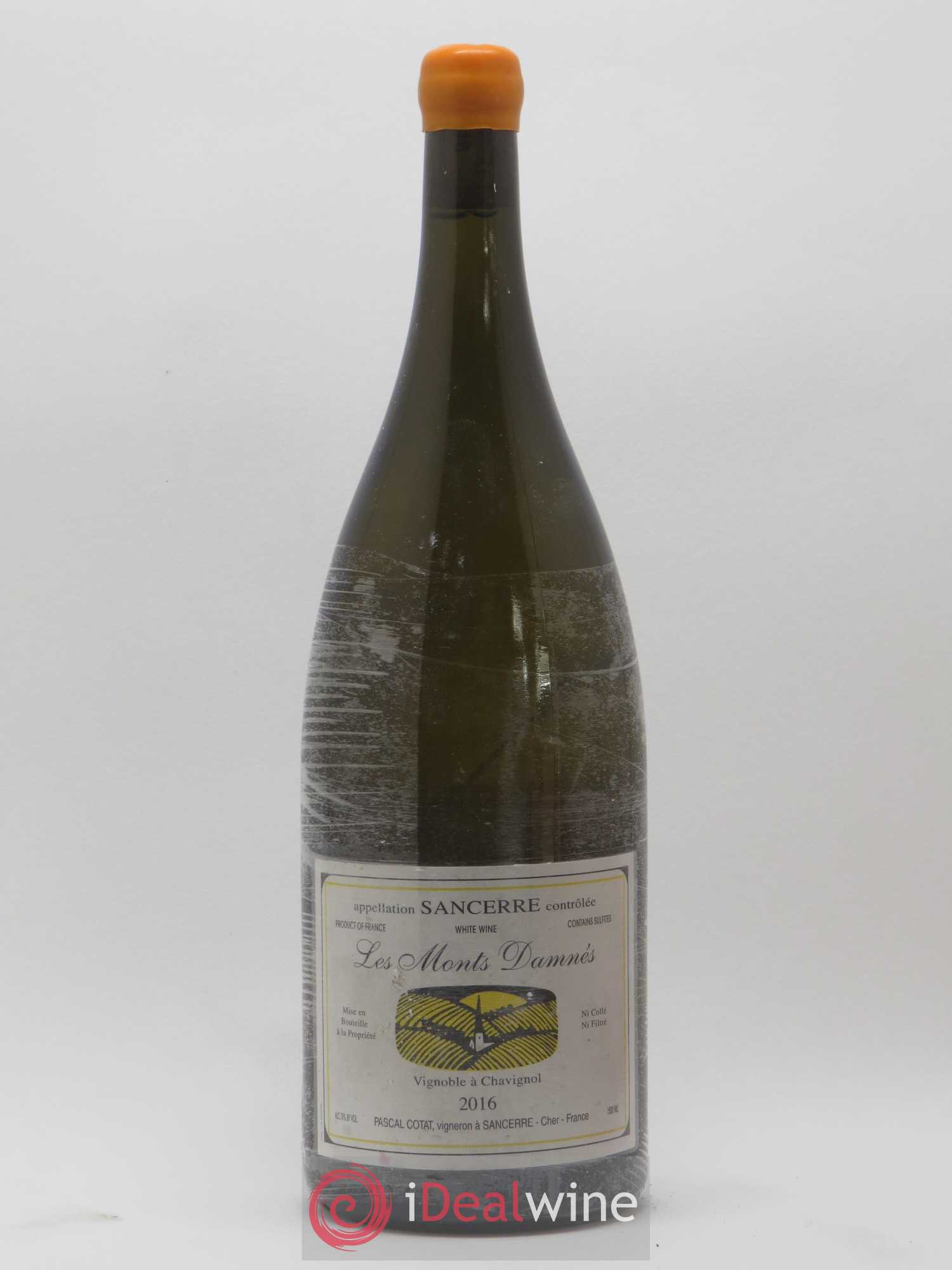 Sancerre Les Monts Damnés Pascal Cotat 2016 - Lot de 1 magnum - 0