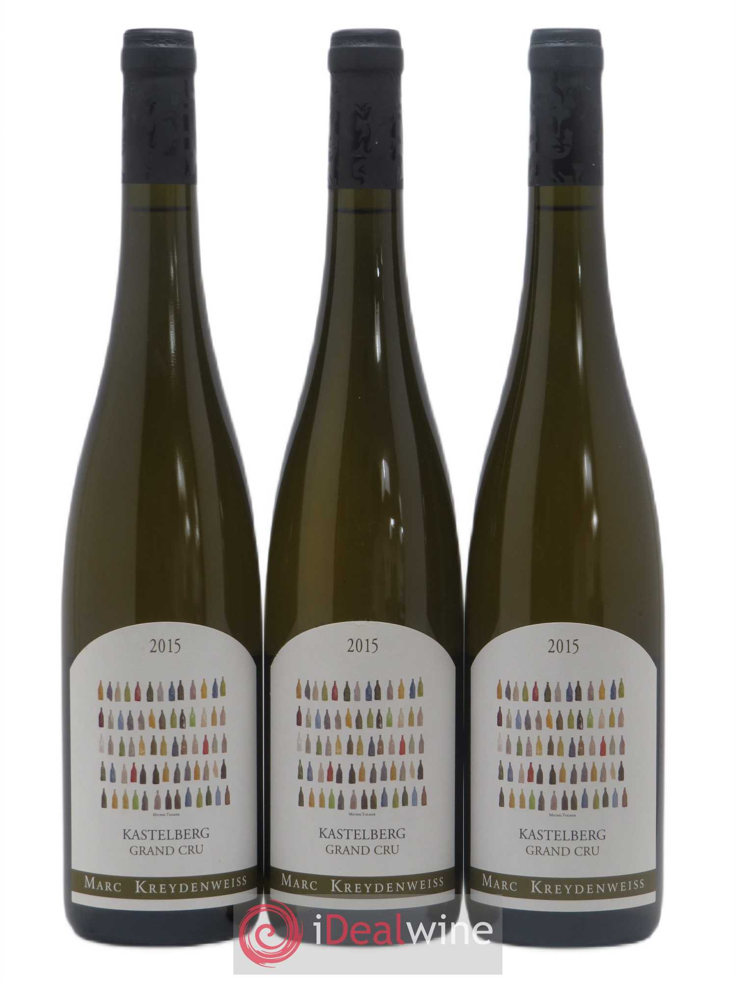 Alsace Riesling Grand Cru Kastelberg Marc Kreydenweiss 2015 - Lot de 3 bouteilles - 0