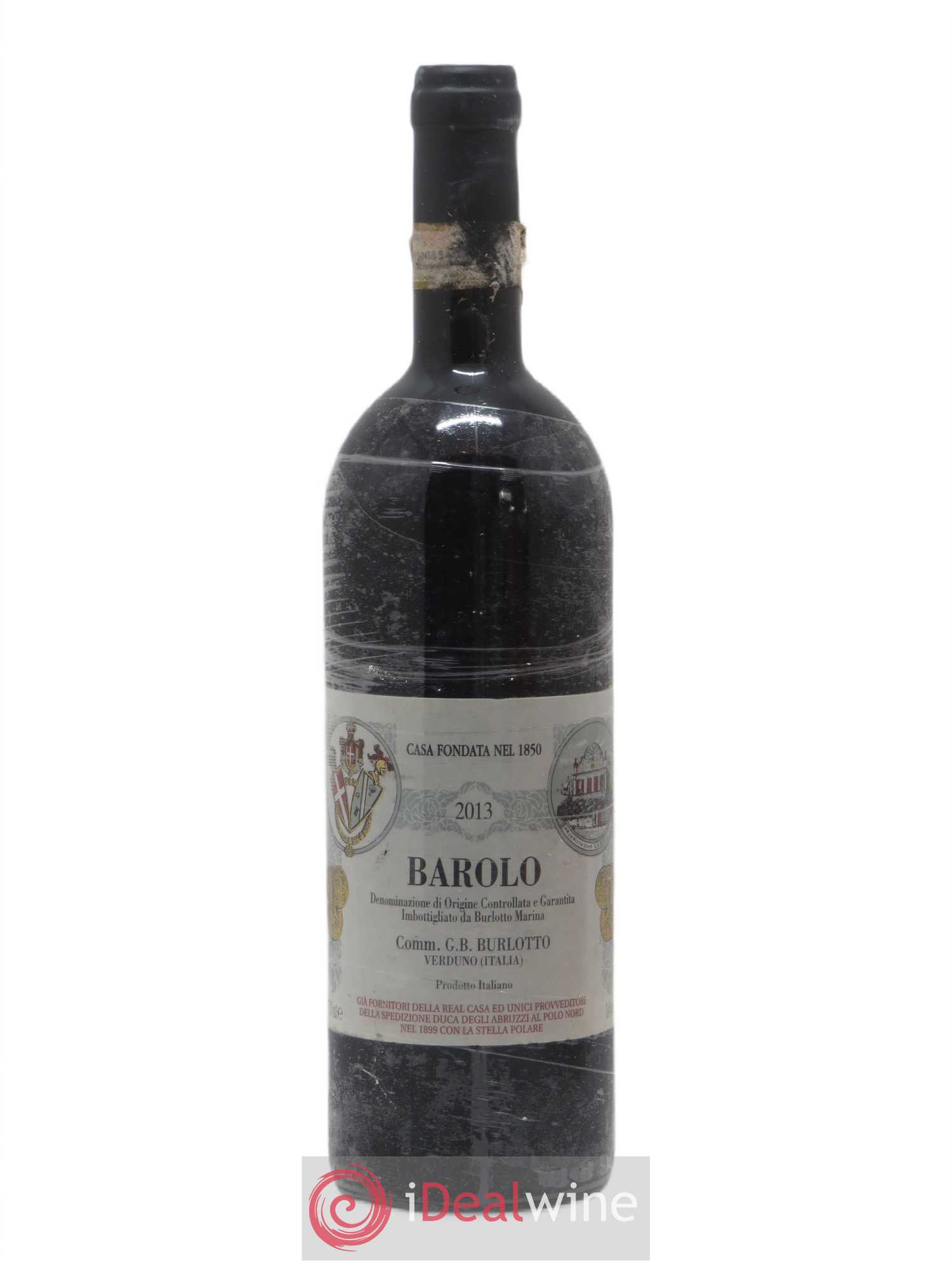 Barolo DOCG Comm. Giovan Battista Burlotto 2013 - Lot de 1 bouteille - 0