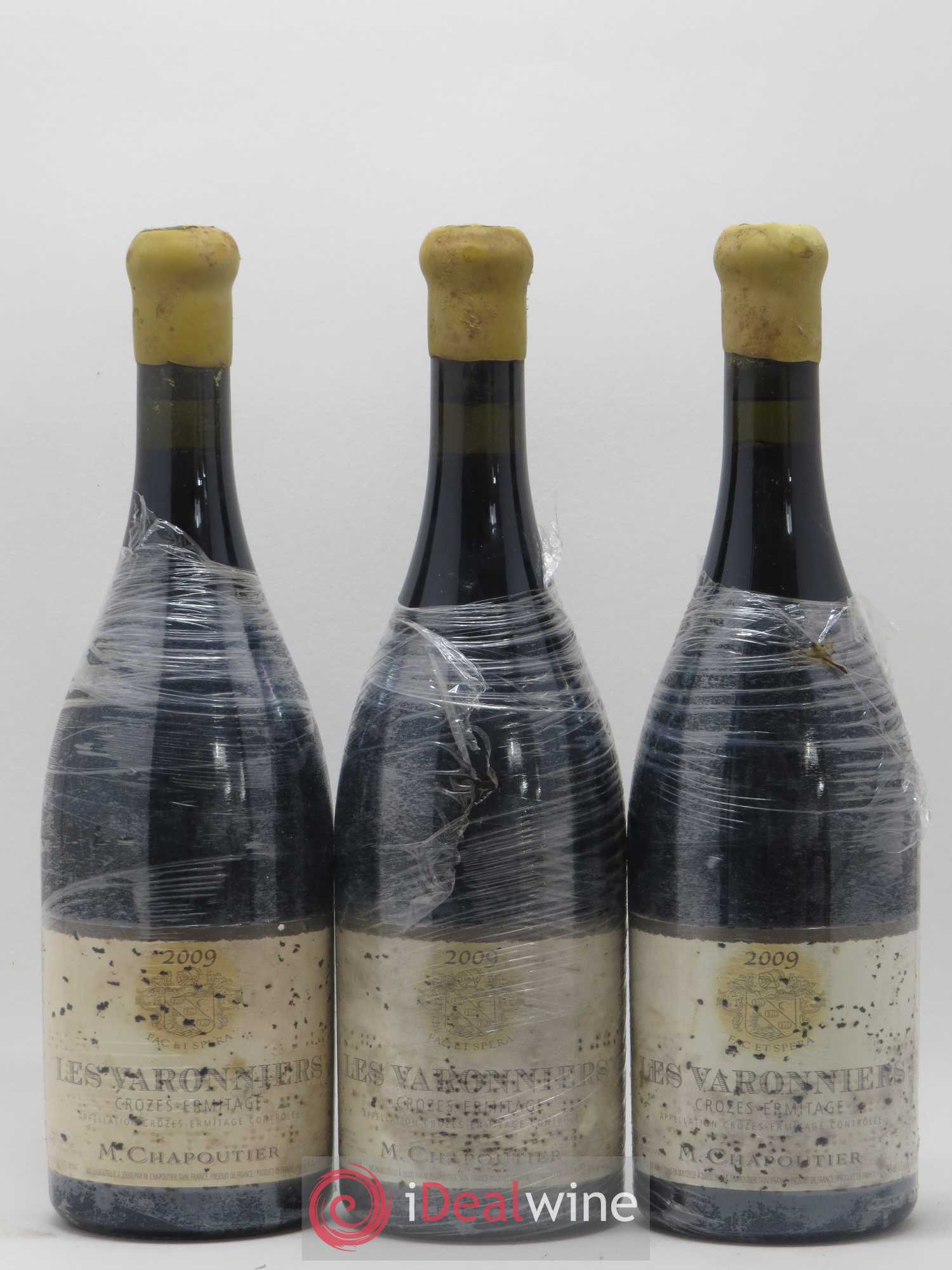 Crozes-Hermitage Les Varonniers Chapoutier 2009 - Lot de 3 bouteilles - 0