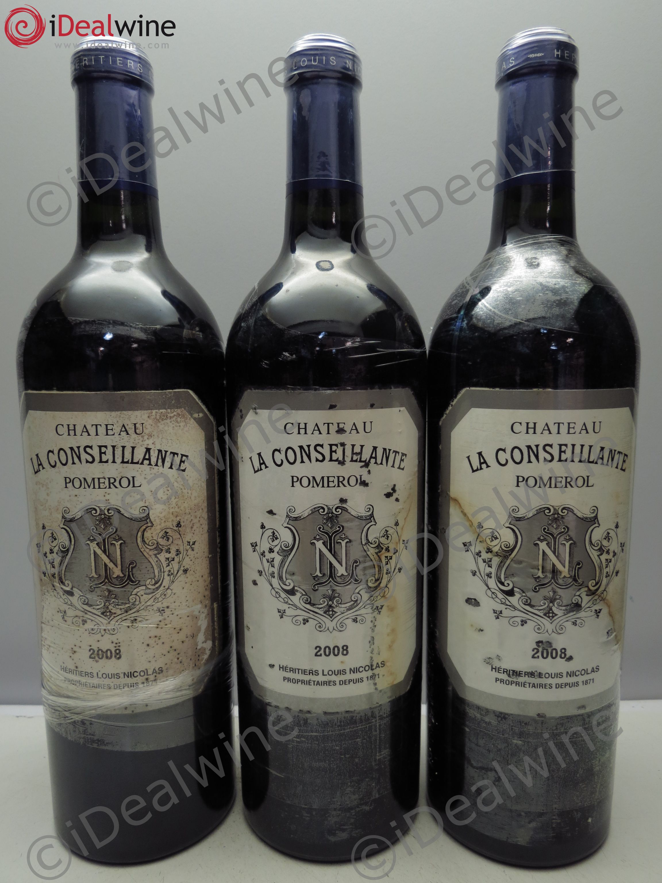 Château la Conseillante 2008 - Lot de 3 bouteilles - 0