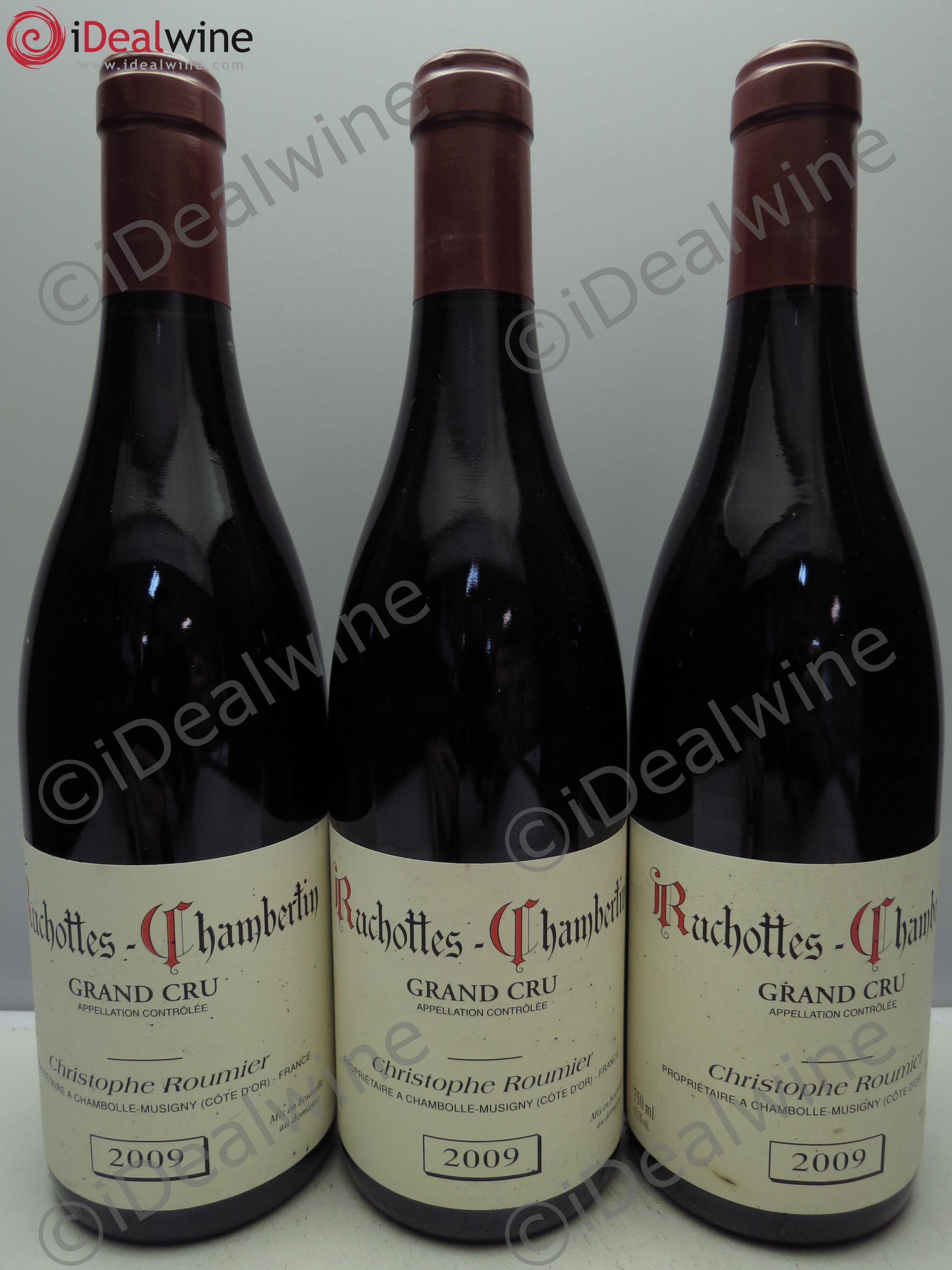 Ruchottes-Chambertin Grand Cru C.Roumier 2009 - Posten von 3 Flaschen - 0