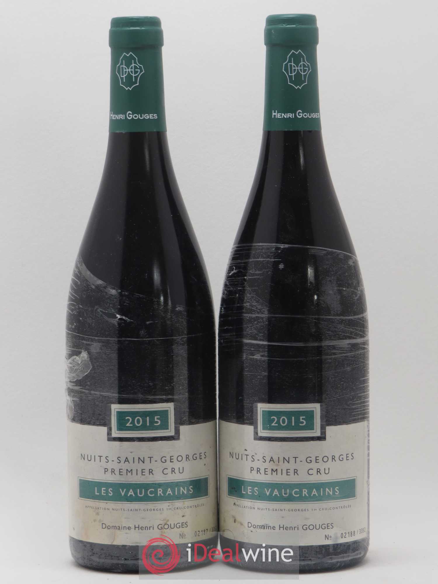 Nuits-Saint-Georges 1er Cru Les Vaucrains Henri Gouges 2015 - Lot de 2 bouteilles - 0