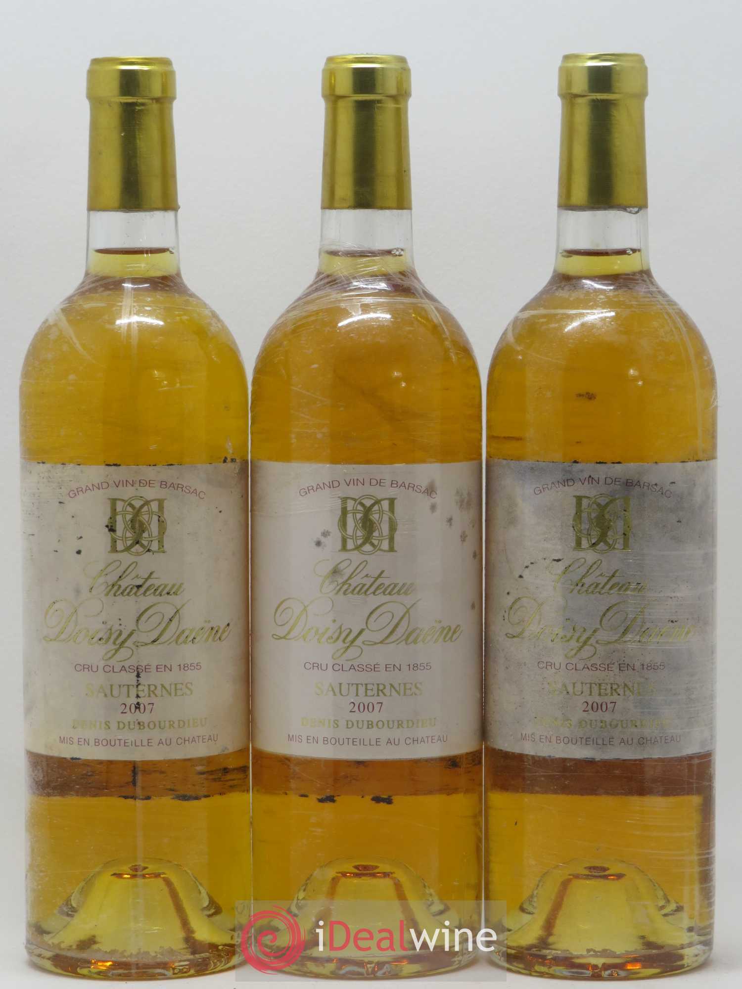 Château Doisy Daëne 2ème Grand Cru Classé 2007 - Lotto di 3 bottiglie - 0