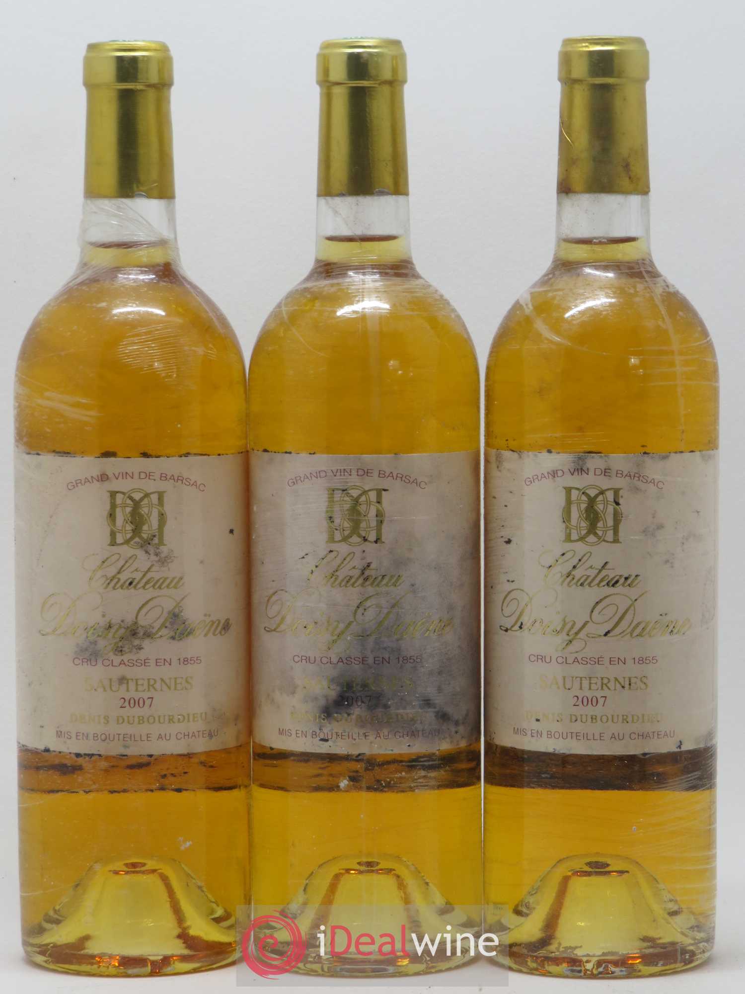 Château Doisy Daëne 2ème Grand Cru Classé 2007 - Lotto di 3 bottiglie - 0