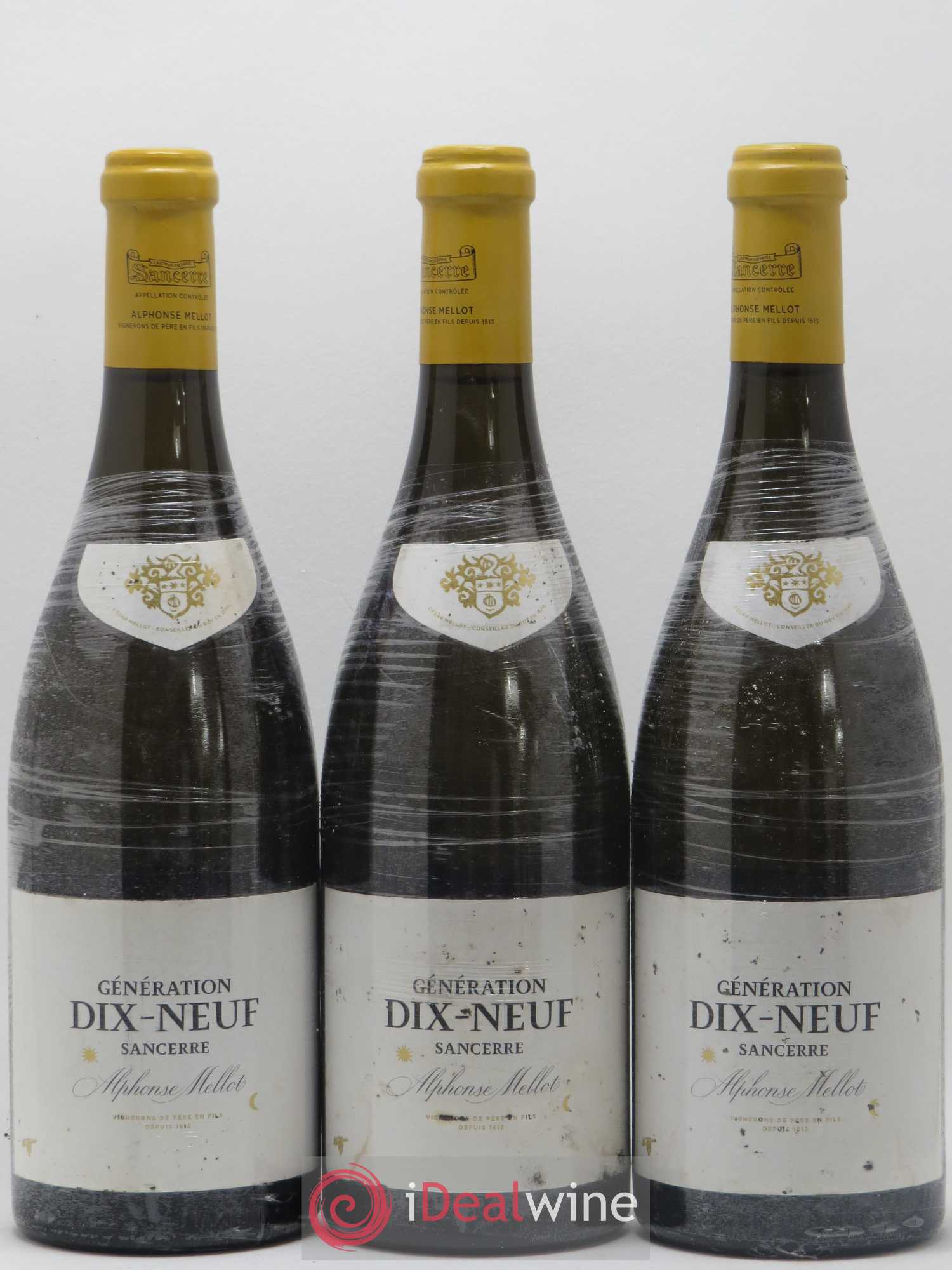 Sancerre Génération XIX Alphonse Mellot 2014 - Lot de 3 bouteilles - 0